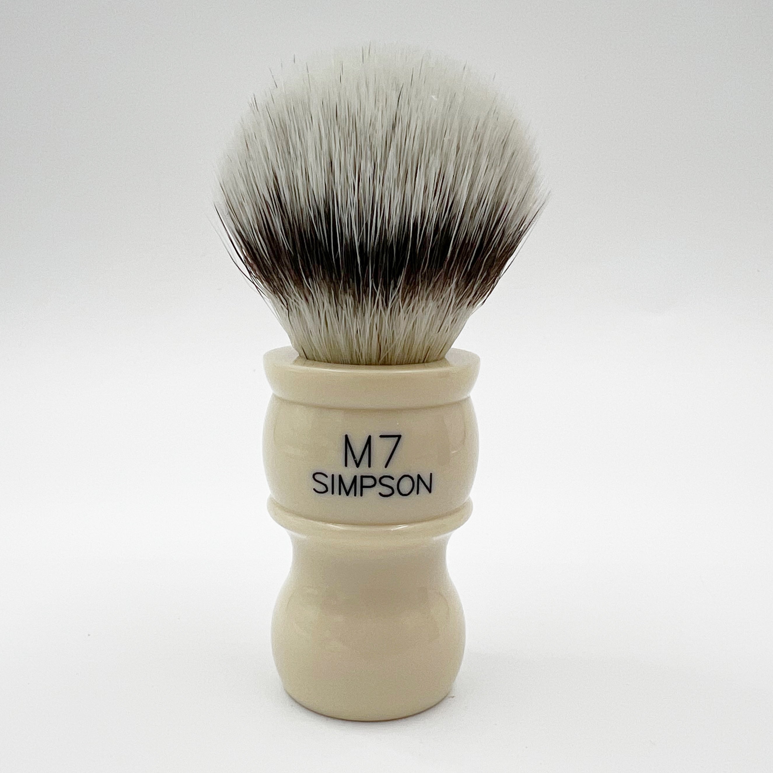 Simpson M7 Platinum Synthetic Bristle Shaving Brush