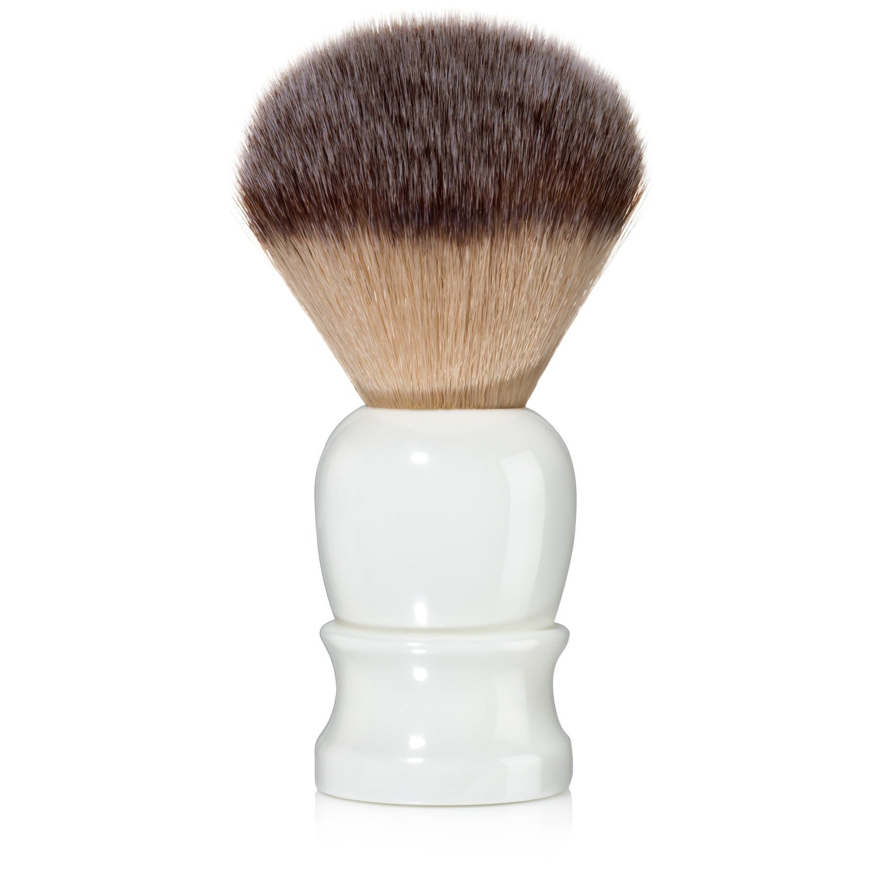 Fine Accoutrements Classic Synthetic Bristle Shaving Brush - White