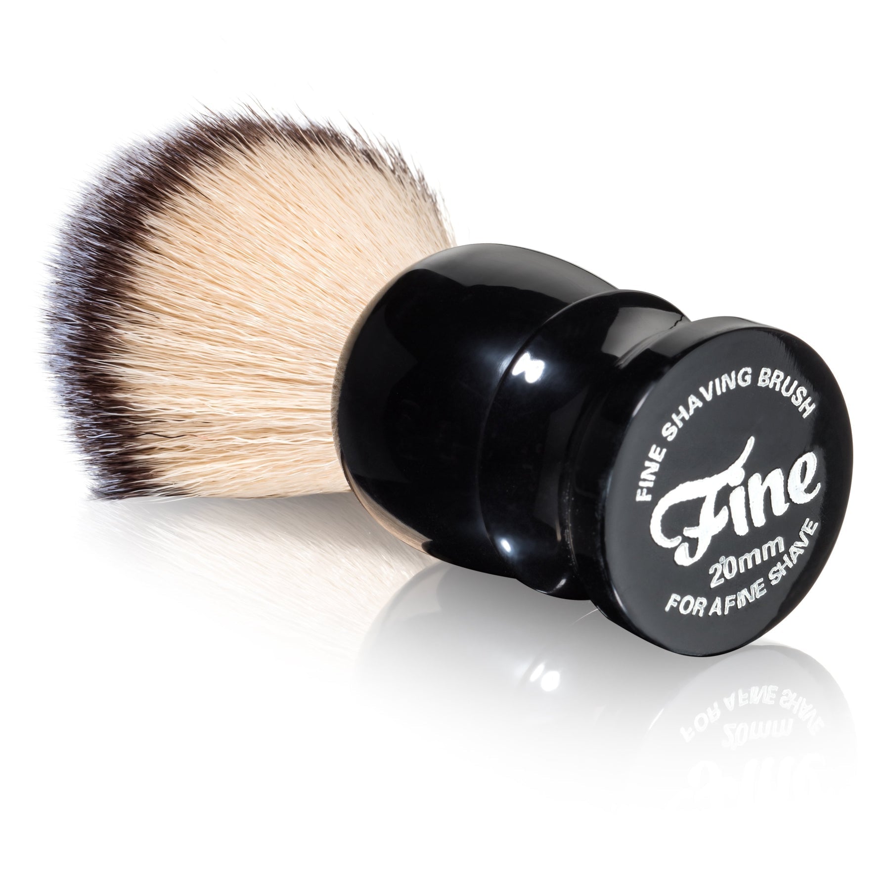 Fine Accoutrements Classic Synthetic Bristle Shaving Brush - Black