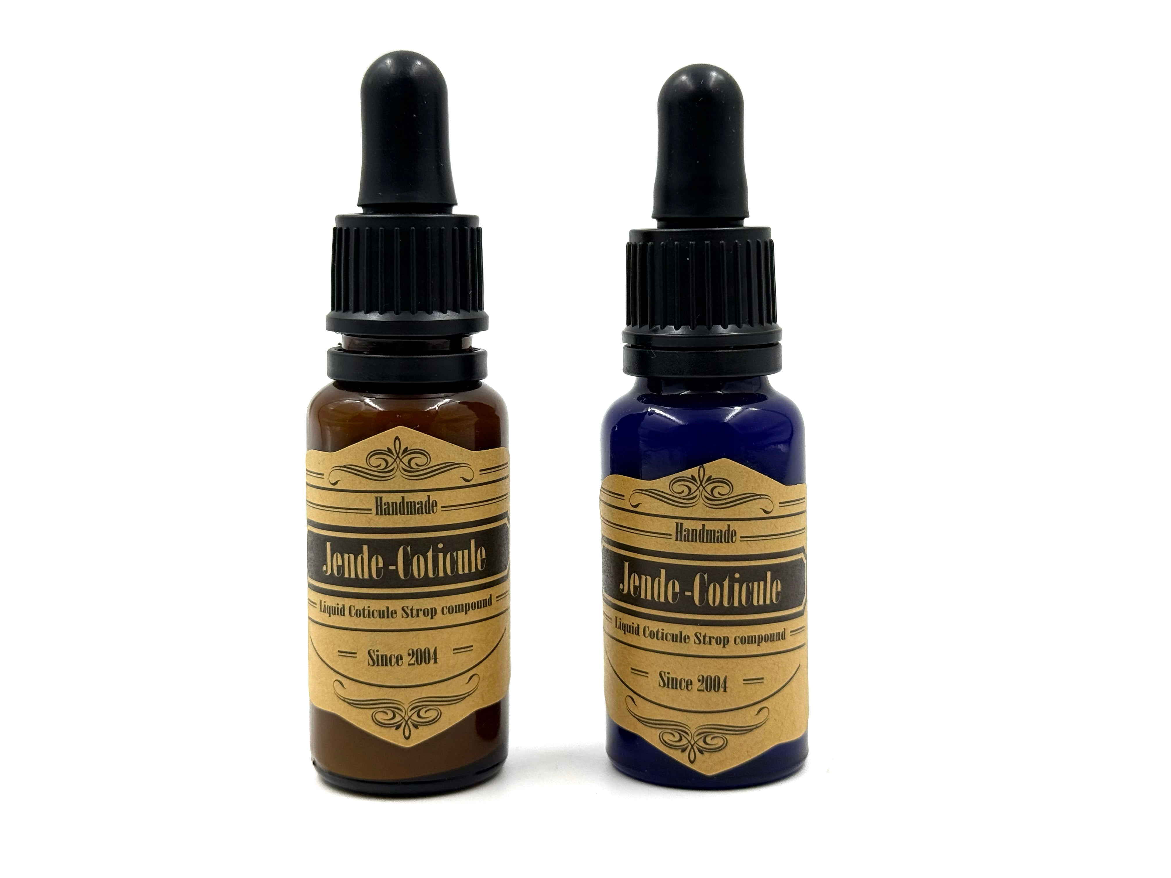 Jende Coticule Emulsion For Stropping Knives and Razors 0-25 & 0-100 Micron 20ml (.7 fl oz.)