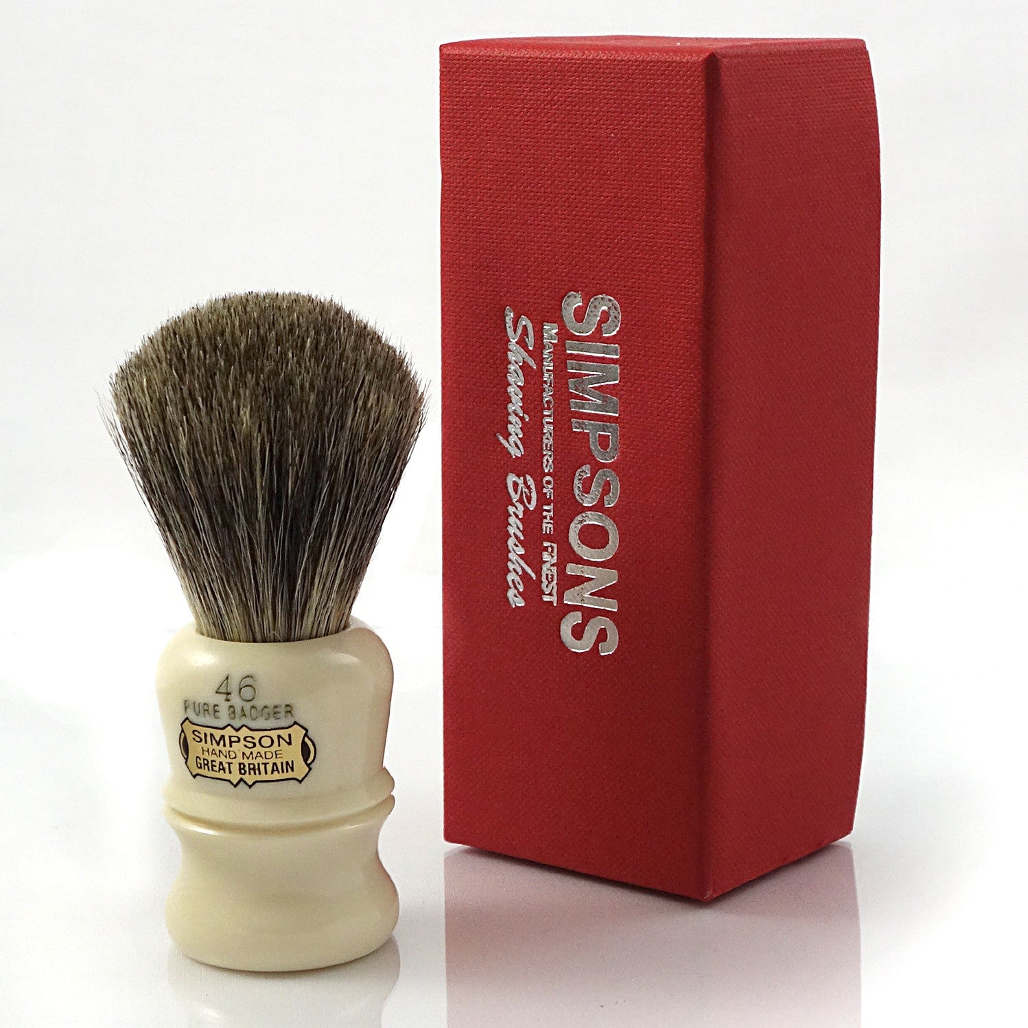 Simpsons Berkeley 46 Pure Badger Shaving Brush