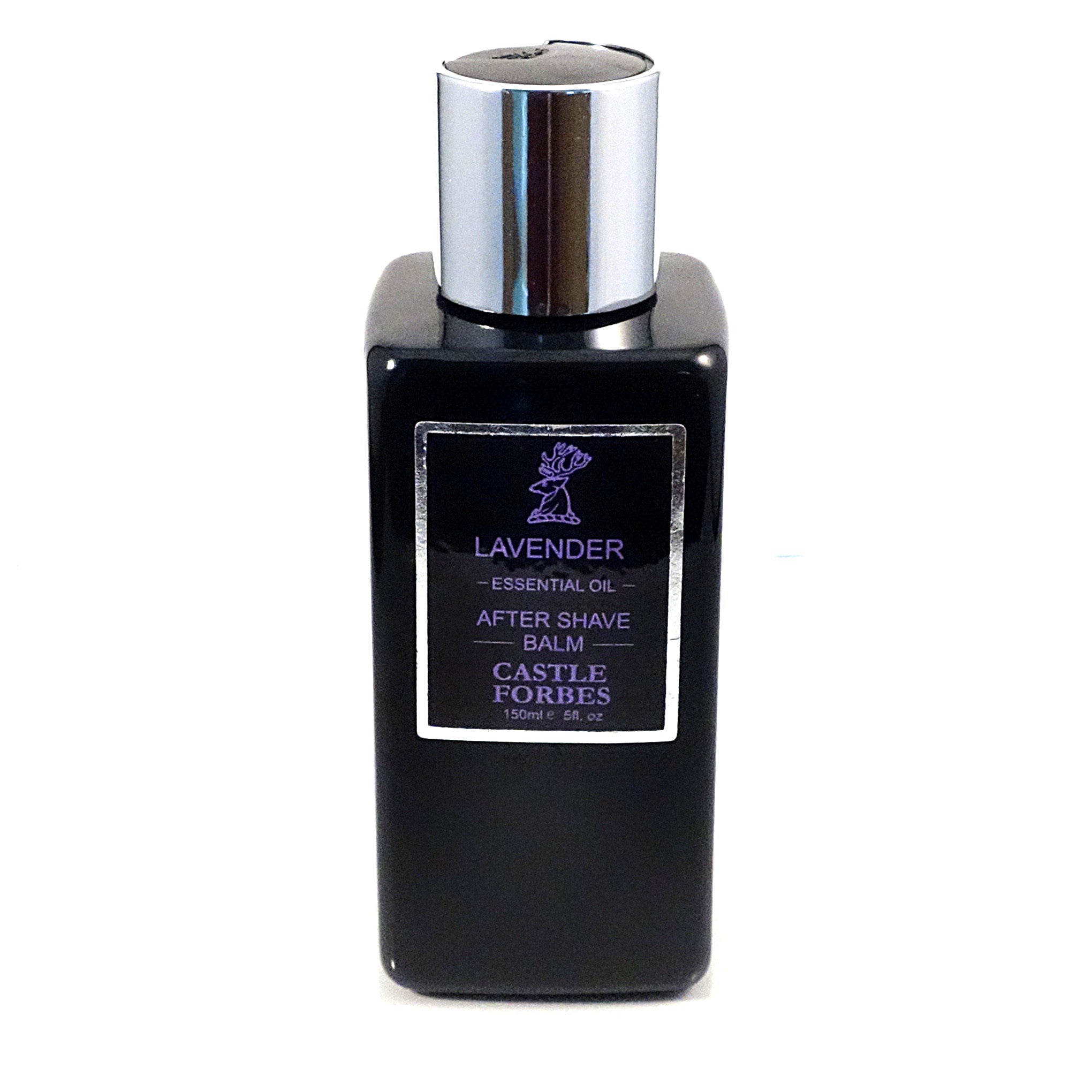 Castle Forbes Lavender Essential Oil Aftershave Balm – 150ml (5 fl. oz)