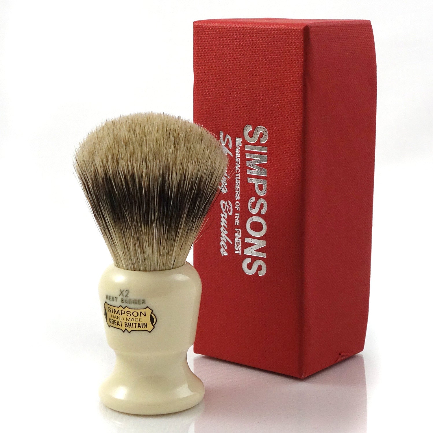 Simpsons Commodore X2 Best Badger Shaving Brush