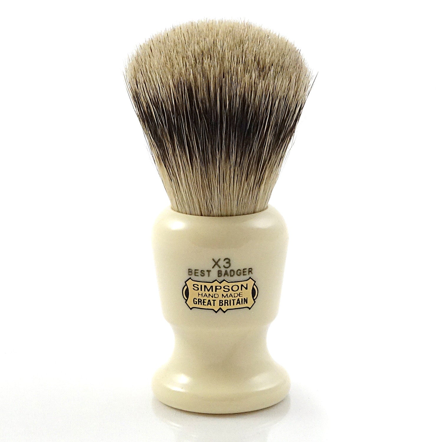 Simpsons Commodore X3 Best Badger Shaving Brush