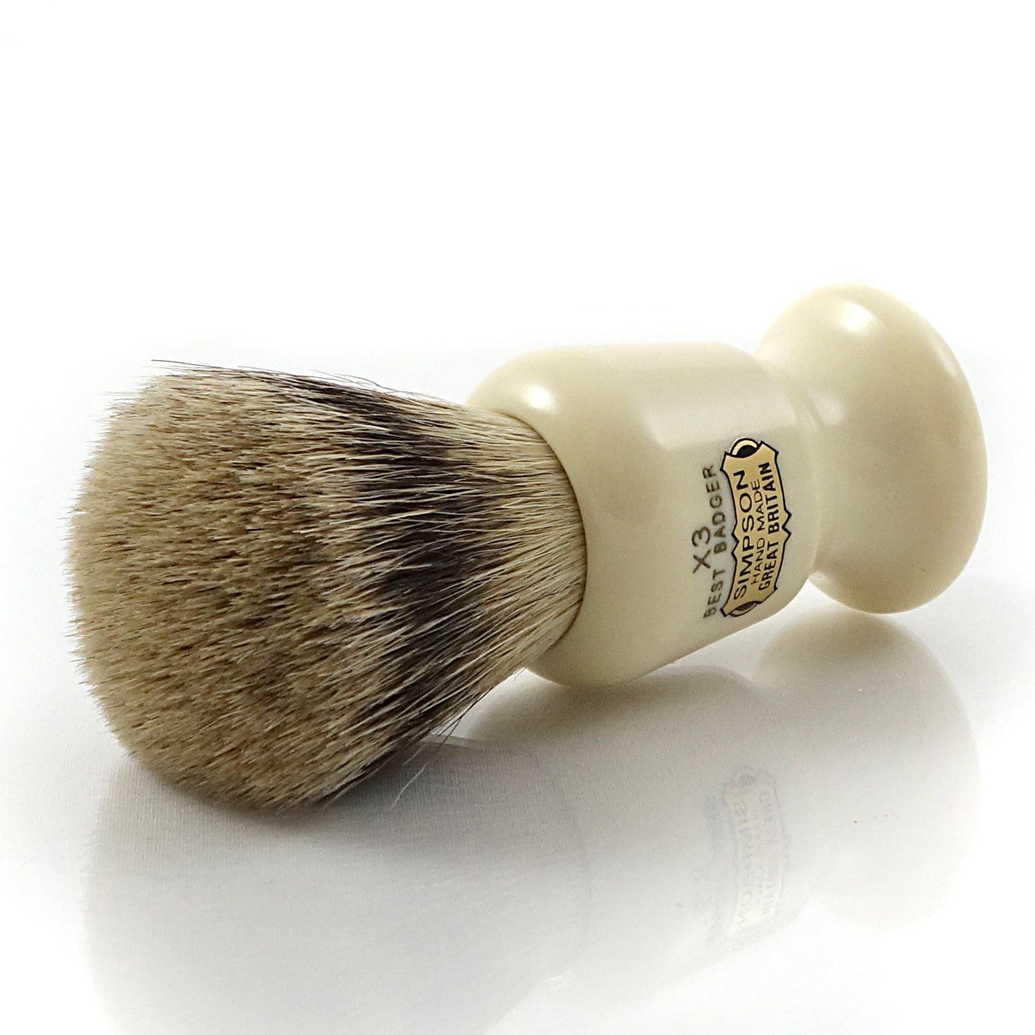 Simpsons Commodore X3 Best Badger Shaving Brush