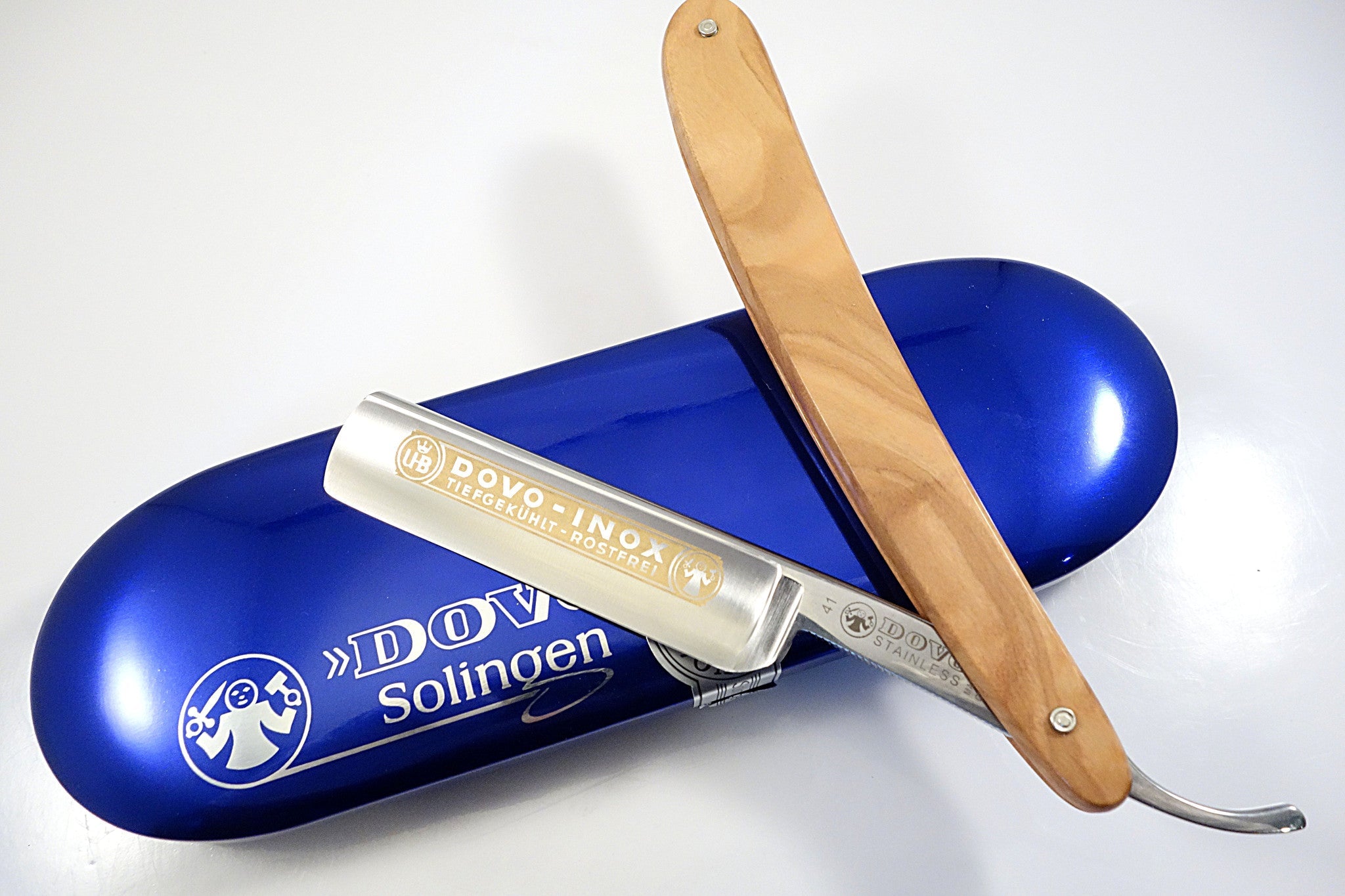 Dovo "Inox" Stainless Steel 5/8 Full Hollow Solingen Straight Razor