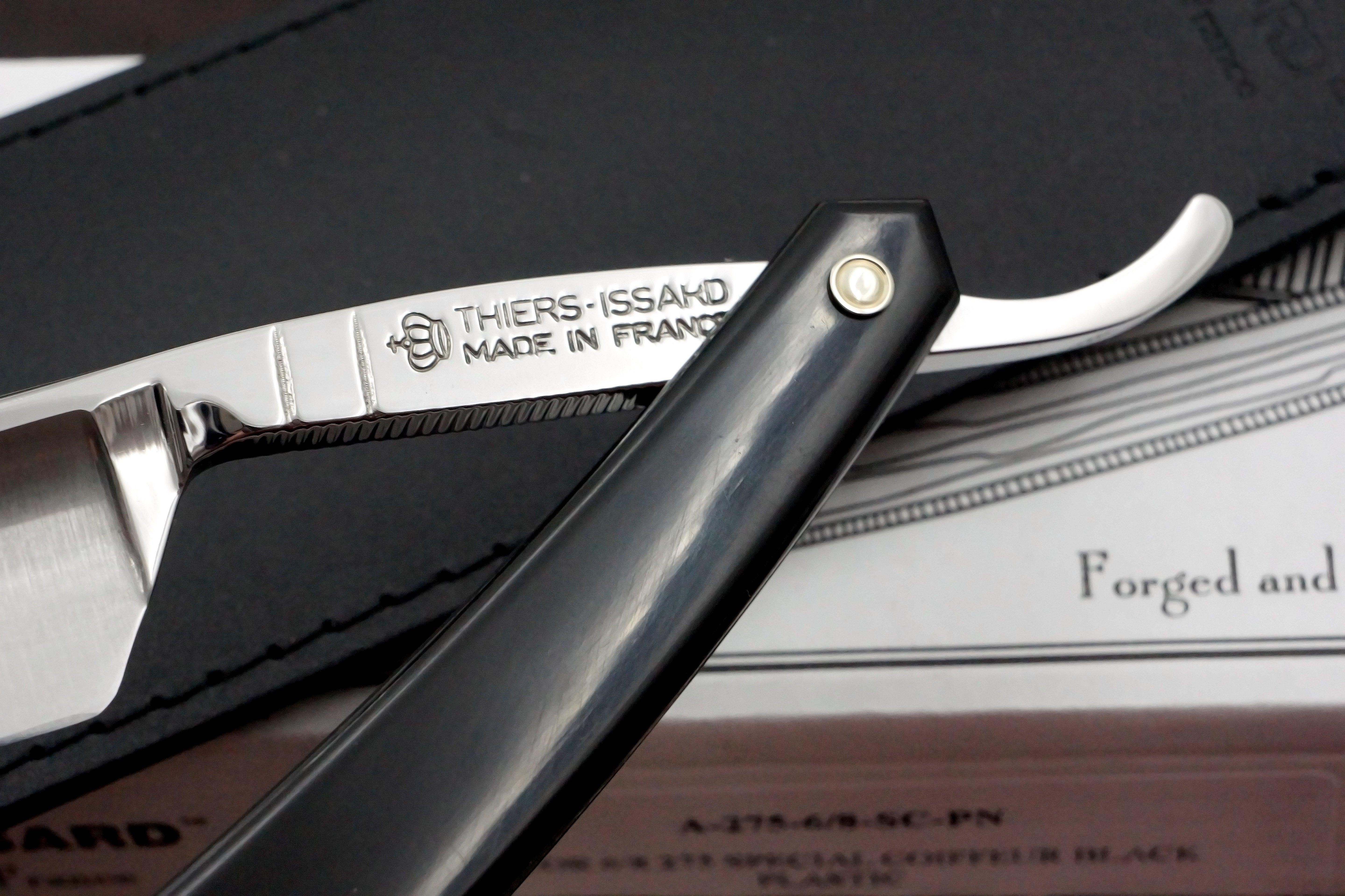 Thiers Issard "1937 Special Coiffeur" 6/8 Full Hollow Blade - Preowned French Straight Razor - Shave Ready