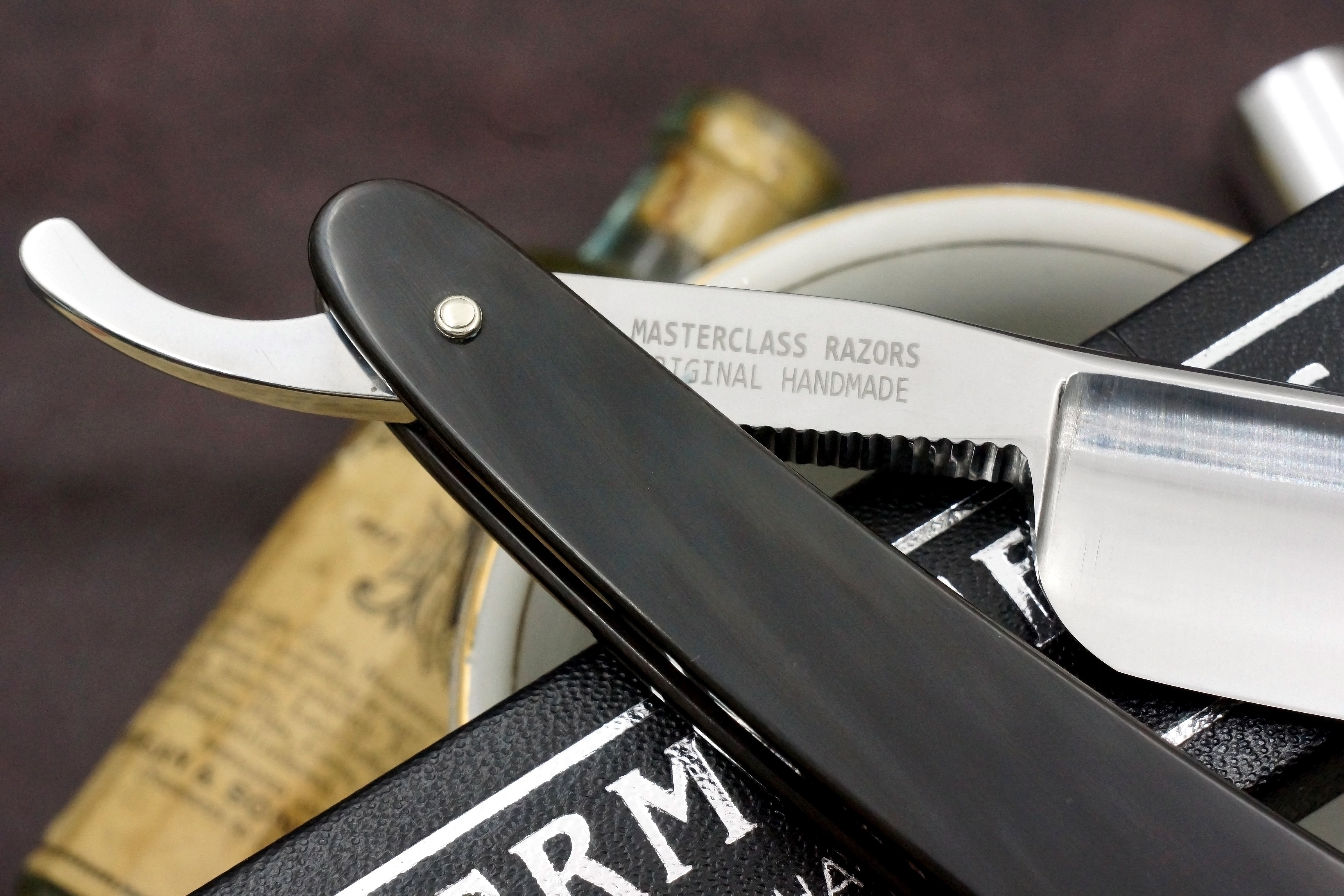 Wacker Old Sheffield 7/8 Full Hollow Blade - Excellent Vintage Preowned Solingen Straight Razor - Shave Ready