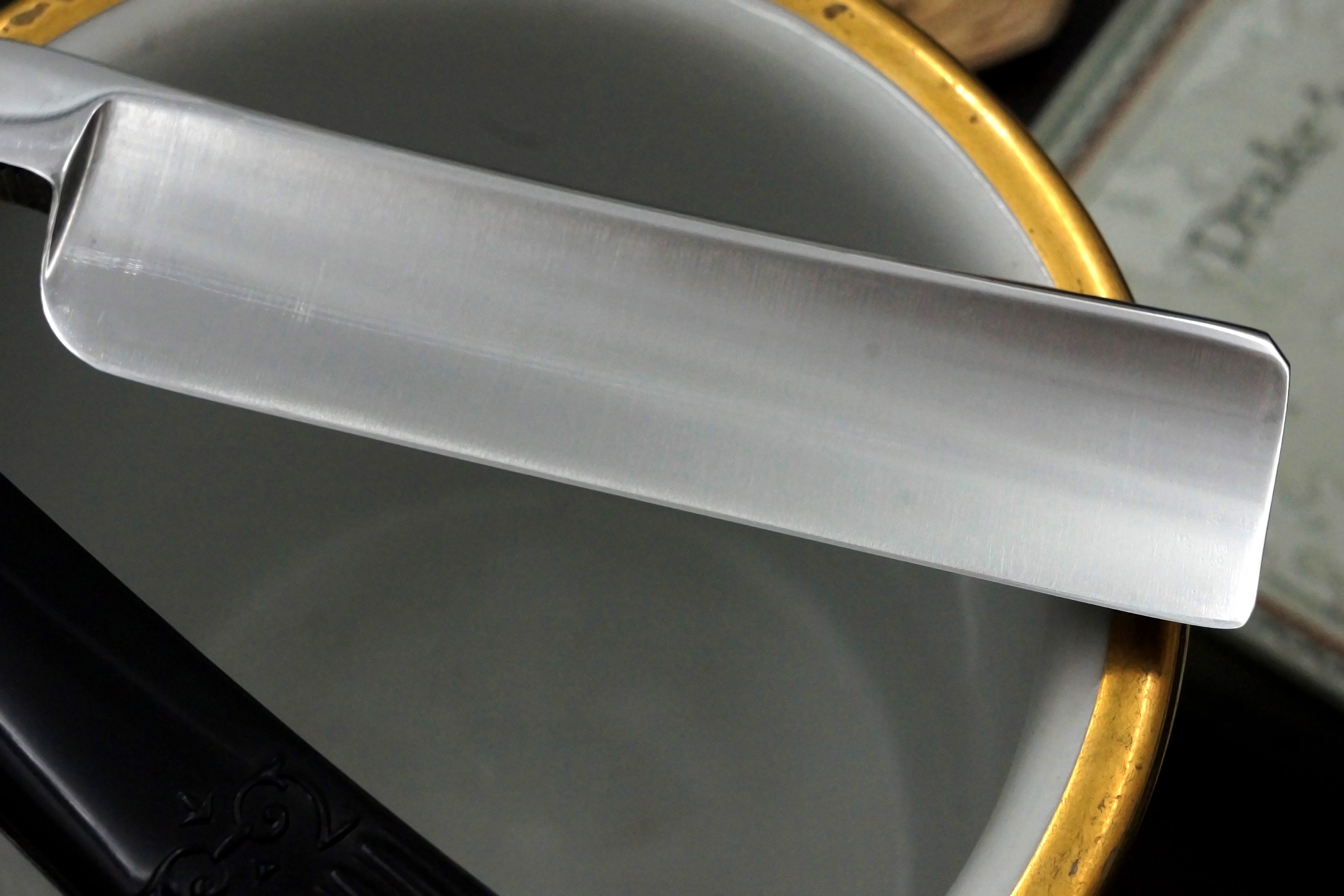 Filarmonica JMP No. 13 Sub Cero 6/8 Full Hollow Blade - Excellent Restored Vintage Spanish Straight Razor - Shave Ready