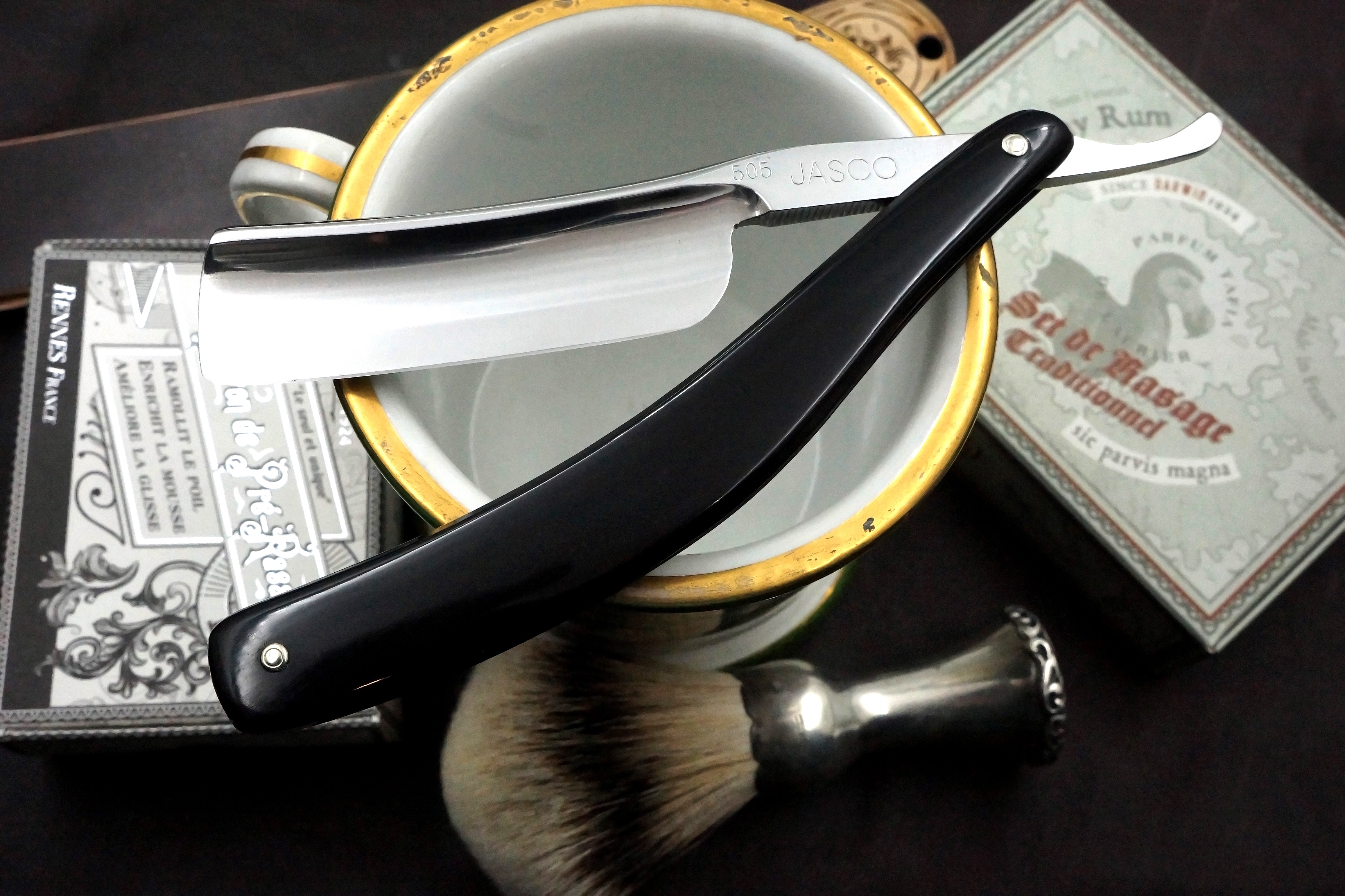 JASCO Double Concave Near Pristine 13/16 - Vintage Japanese Straight Razor - Shave Ready