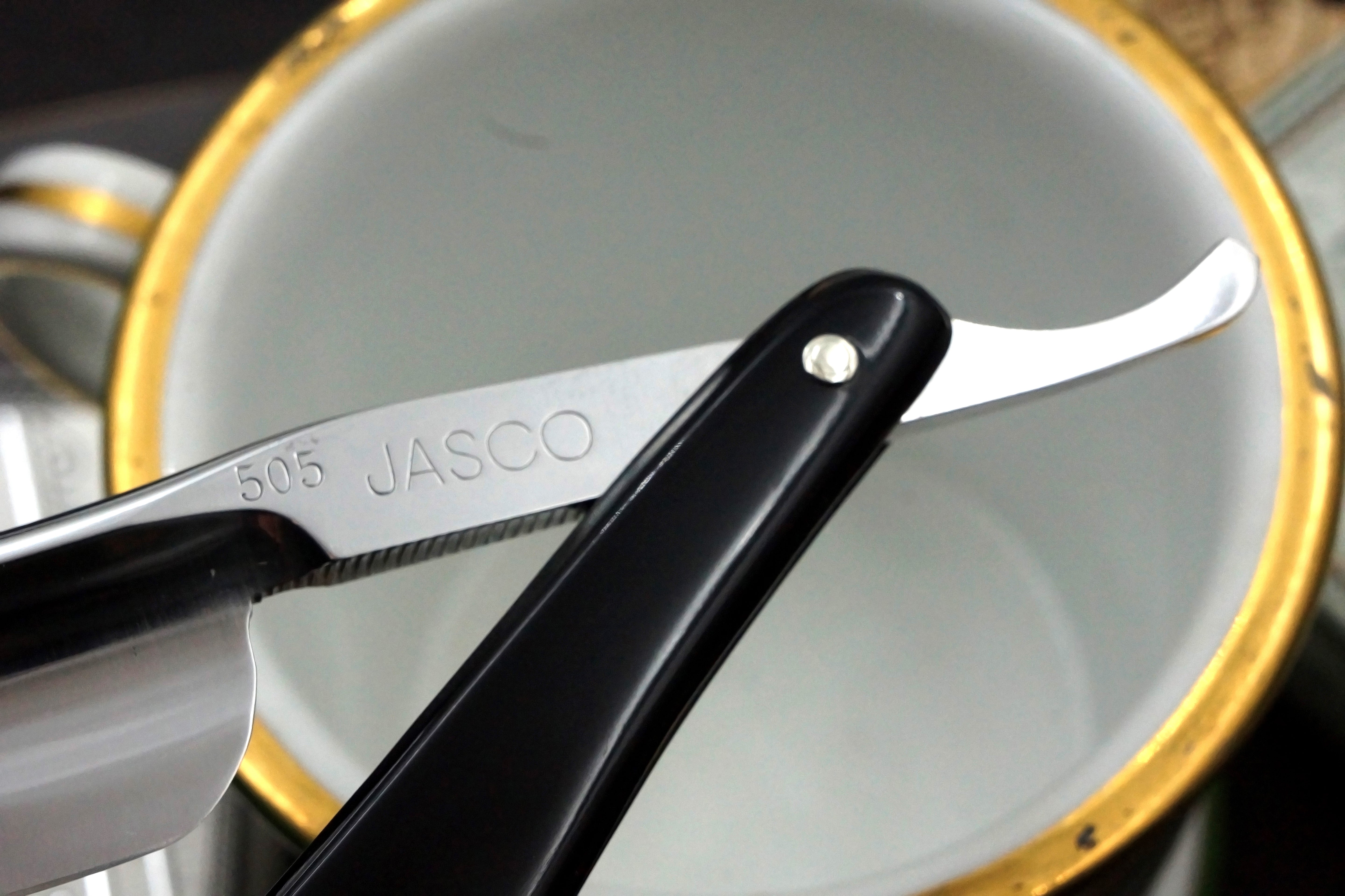 JASCO Double Concave Near Pristine 13/16 - Vintage Japanese Straight Razor - Shave Ready