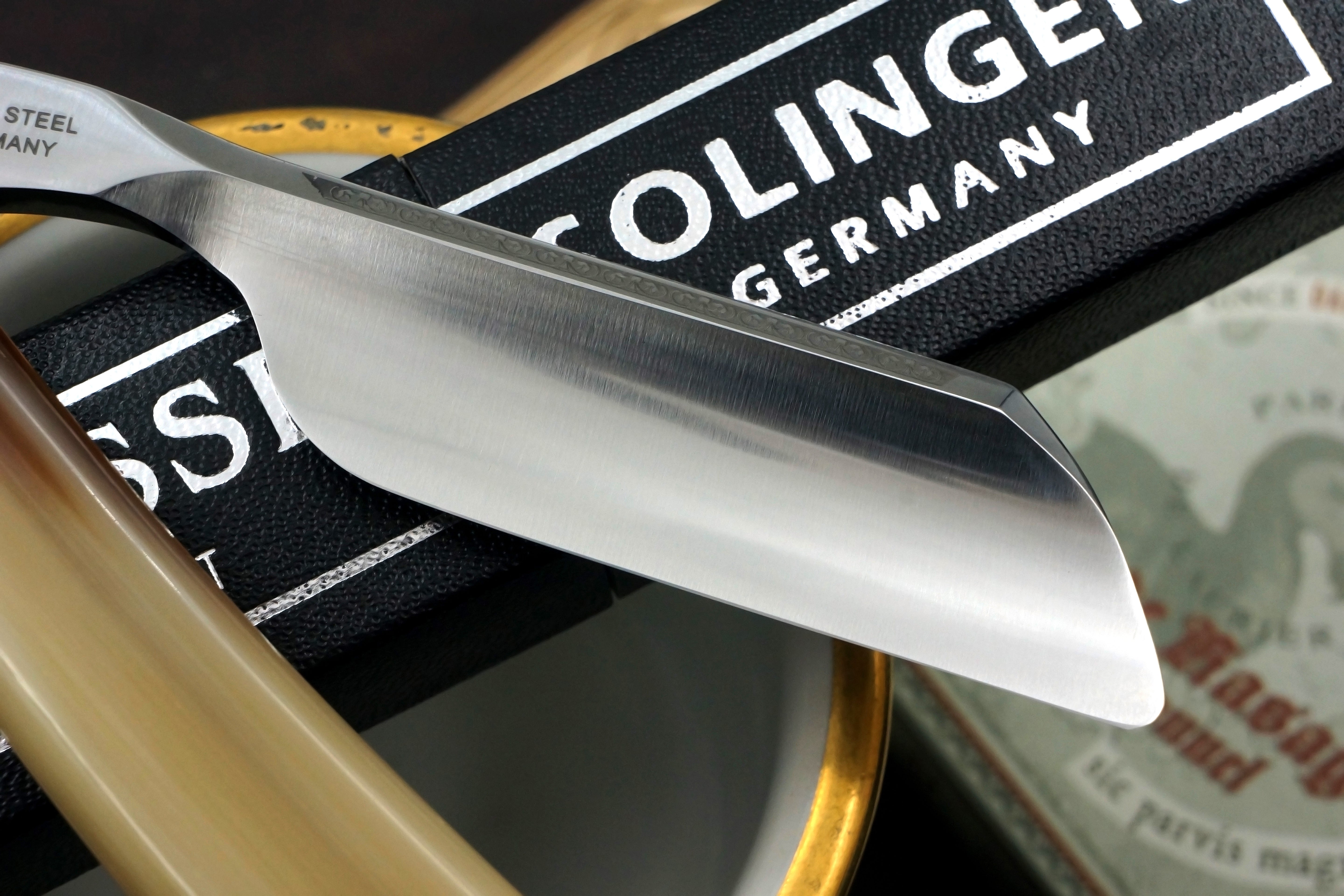 Wacker Chevalier 13/16 Full Hollow Blade - Excellent Vintage Preowned Solingen Straight Razor - Shave Ready