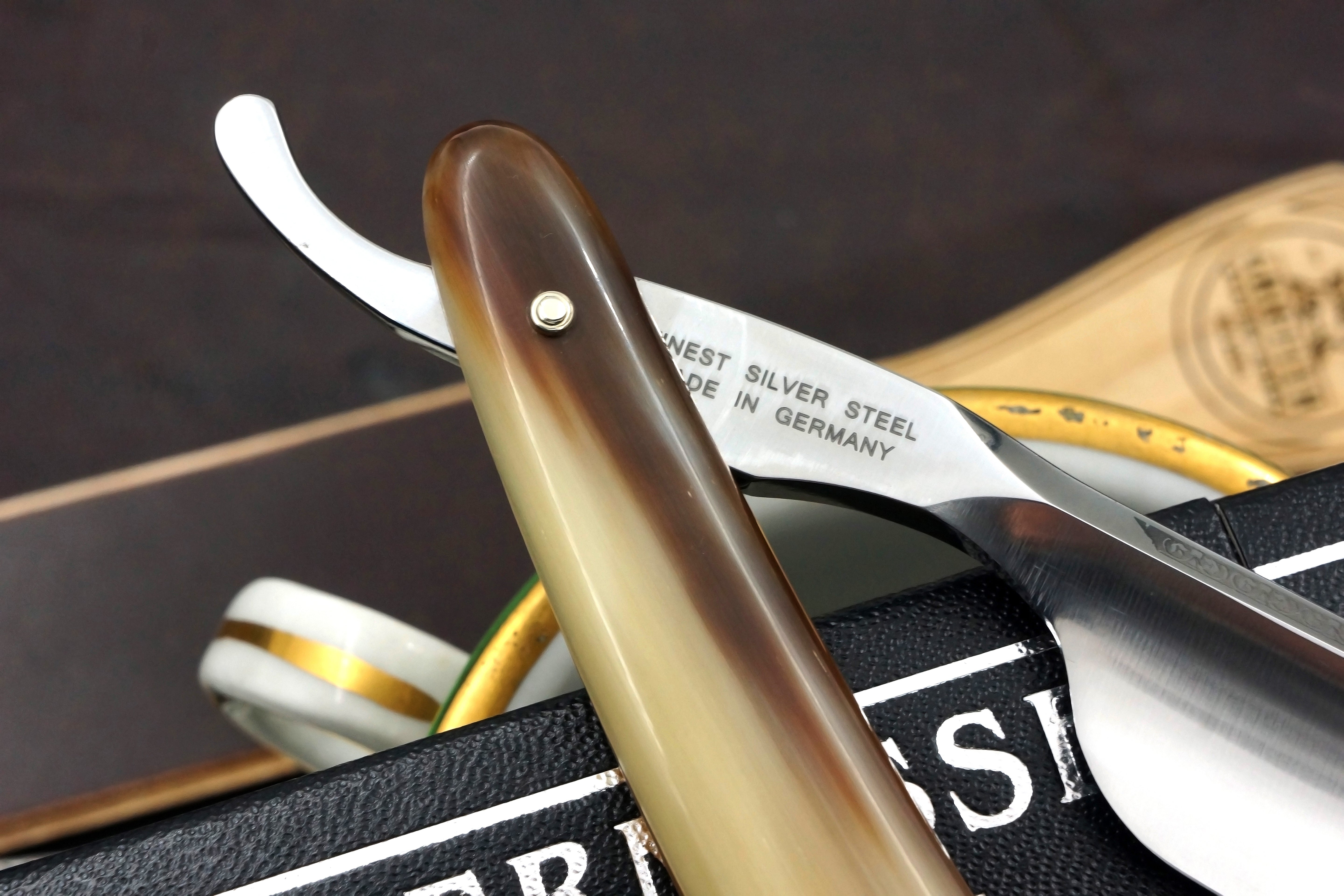 Wacker Chevalier 13/16 Full Hollow Blade - Excellent Vintage Preowned Solingen Straight Razor - Shave Ready