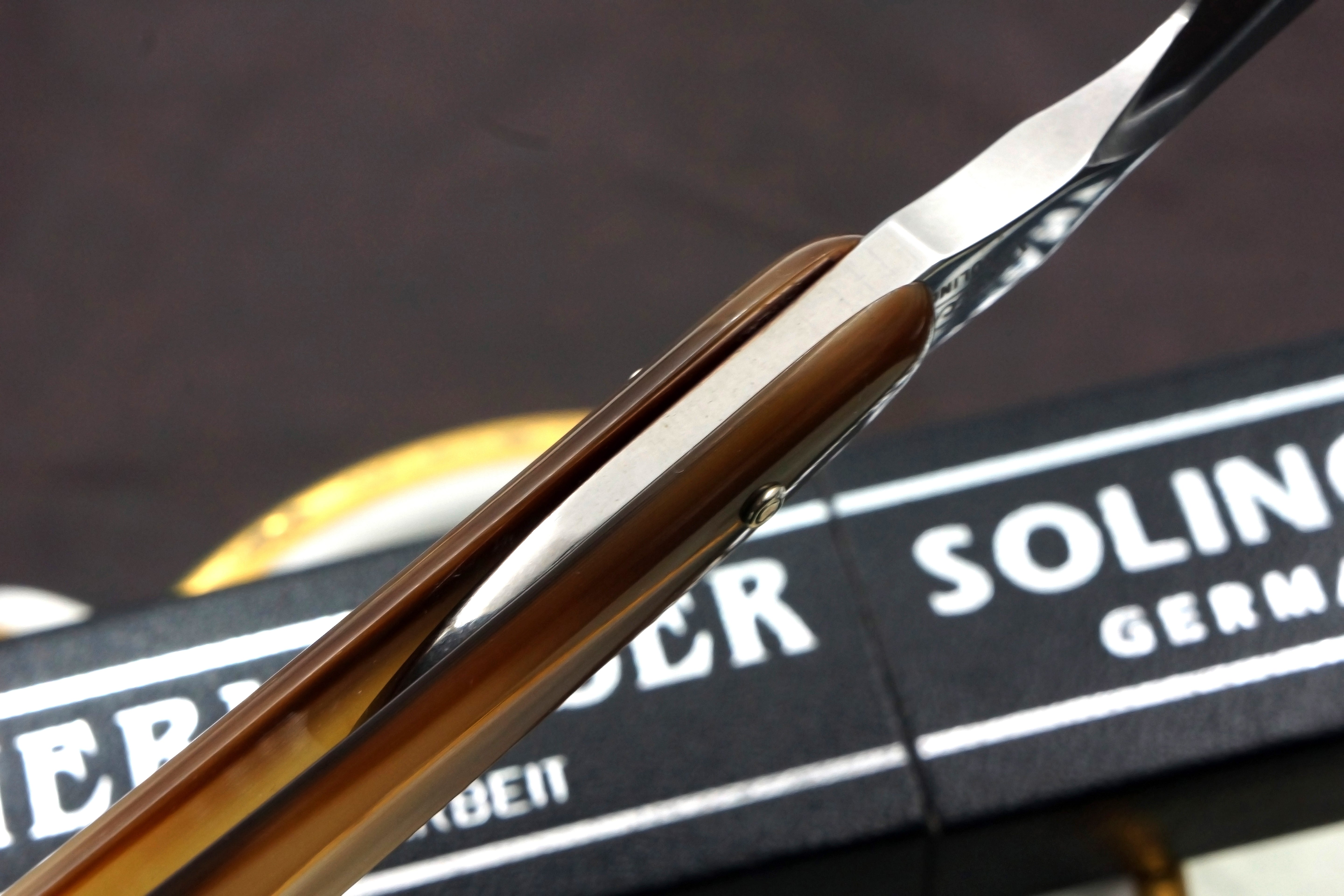 Wacker Chevalier 13/16 Full Hollow Blade - Excellent Vintage Preowned Solingen Straight Razor - Shave Ready