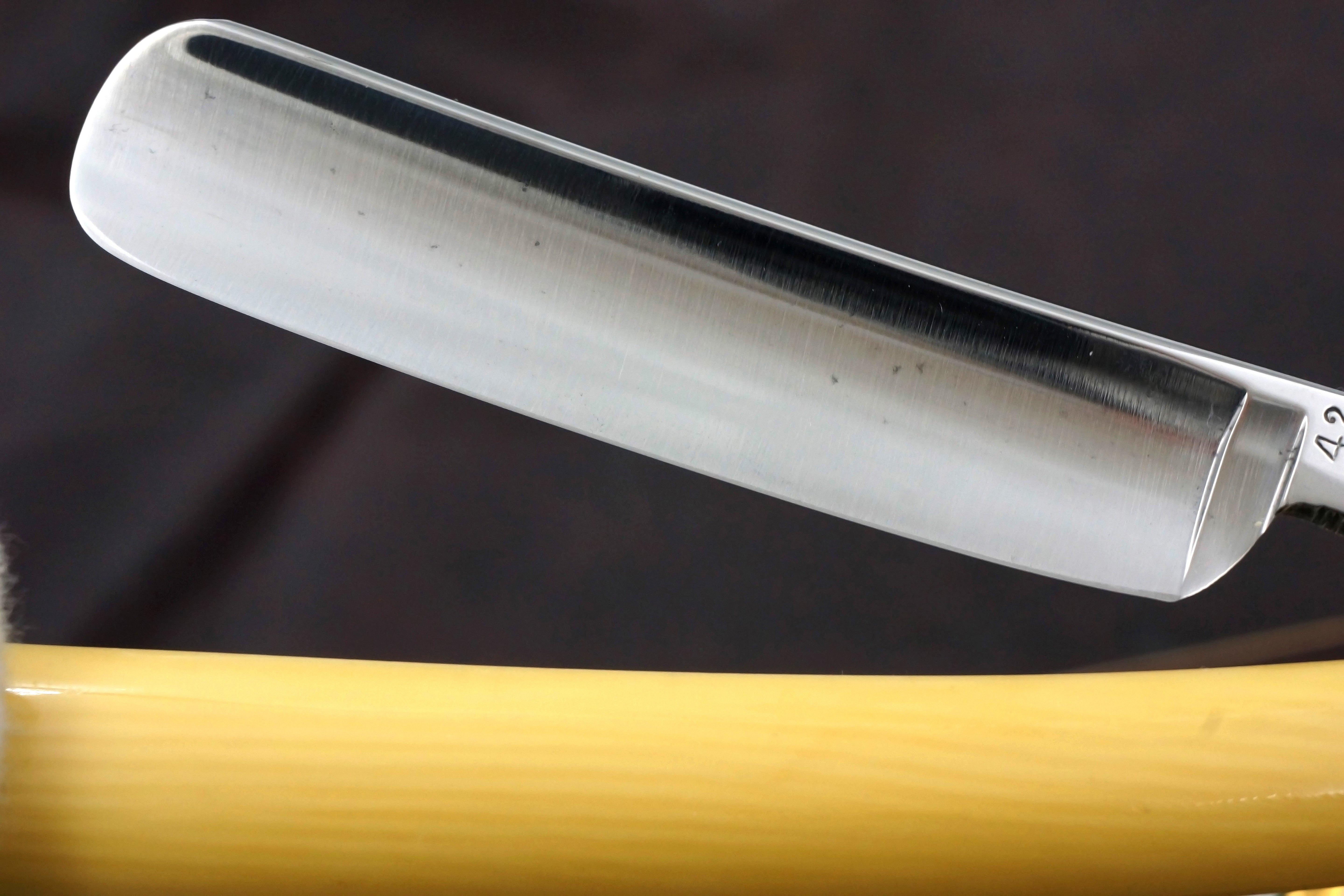 Henckels No. 42 5/8 Full Hollow Blade - Restored Vintage Solingen Straight Razor - Shave Ready