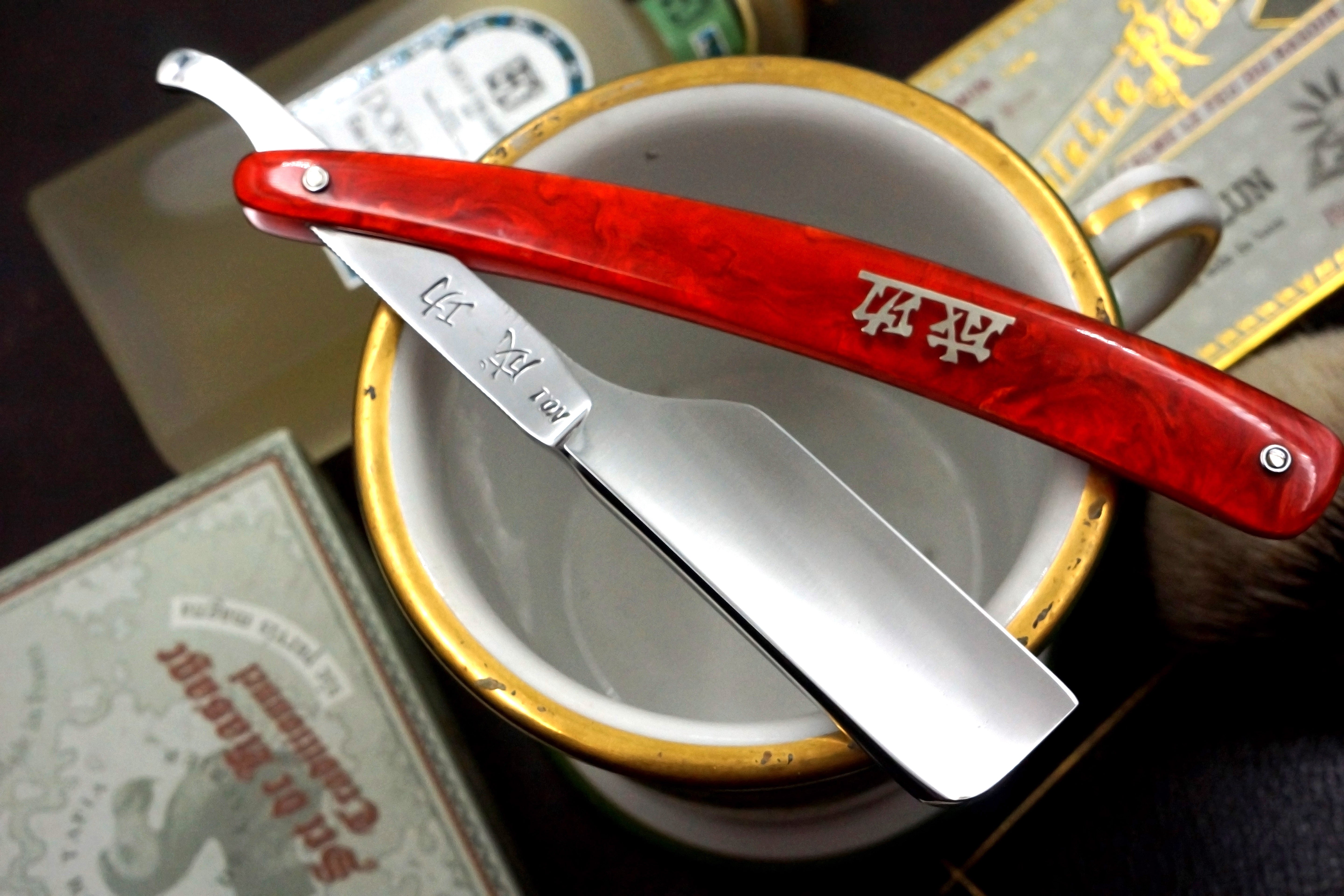 "Success" No. 1 Near Pristine - 6/8 Unknown Maker Japanese Straight Razor - Shave Ready