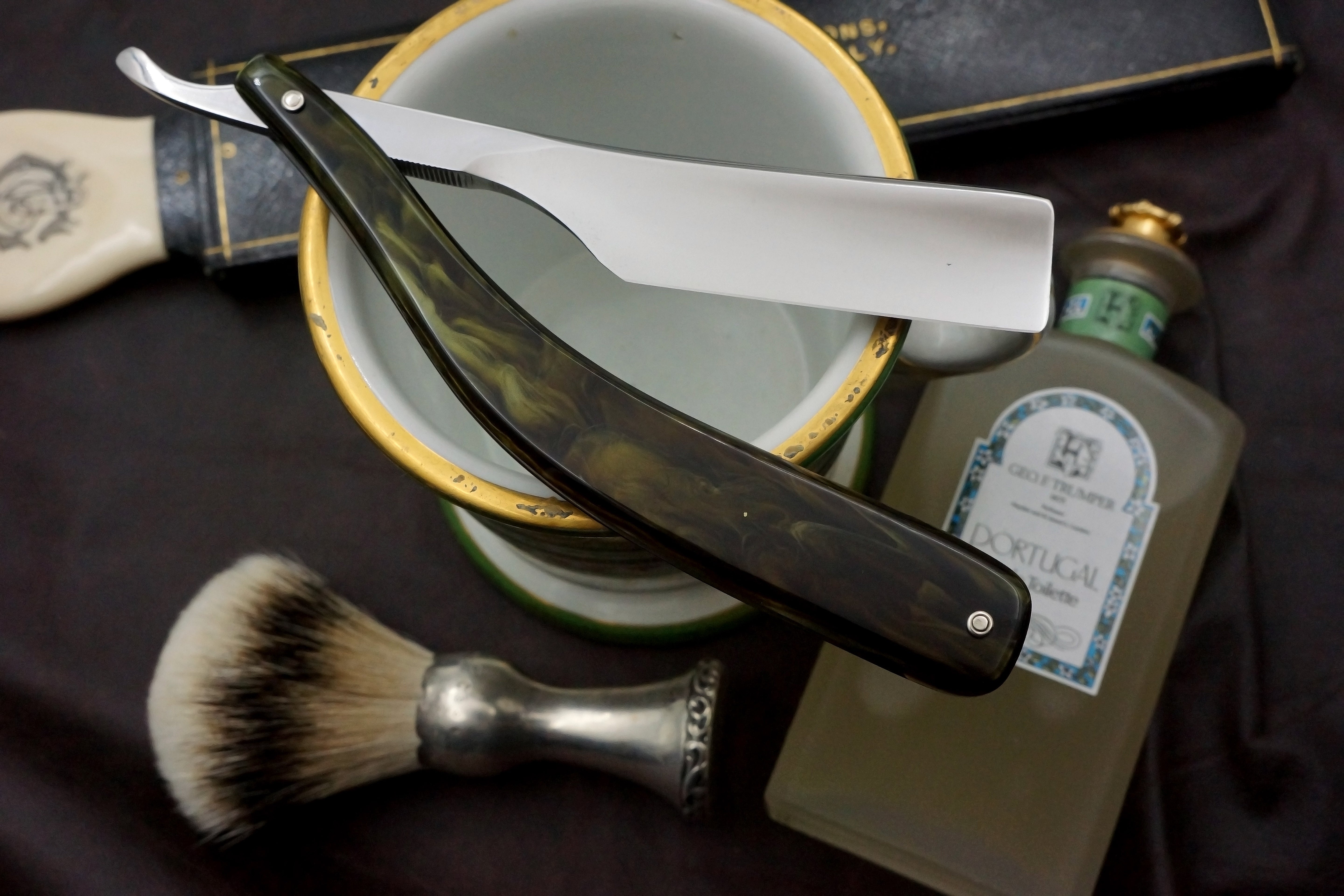 Excellent Near Pristine - 13/16 Unknown Maker Japanese Straight Razor - Shave Ready