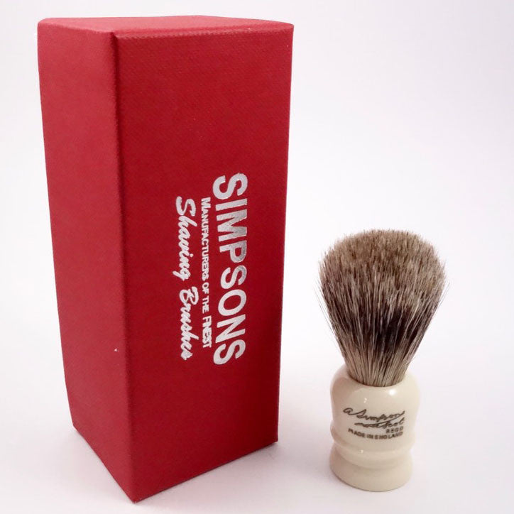 Simpsons Wee Scot Best Badger Shaving Brush