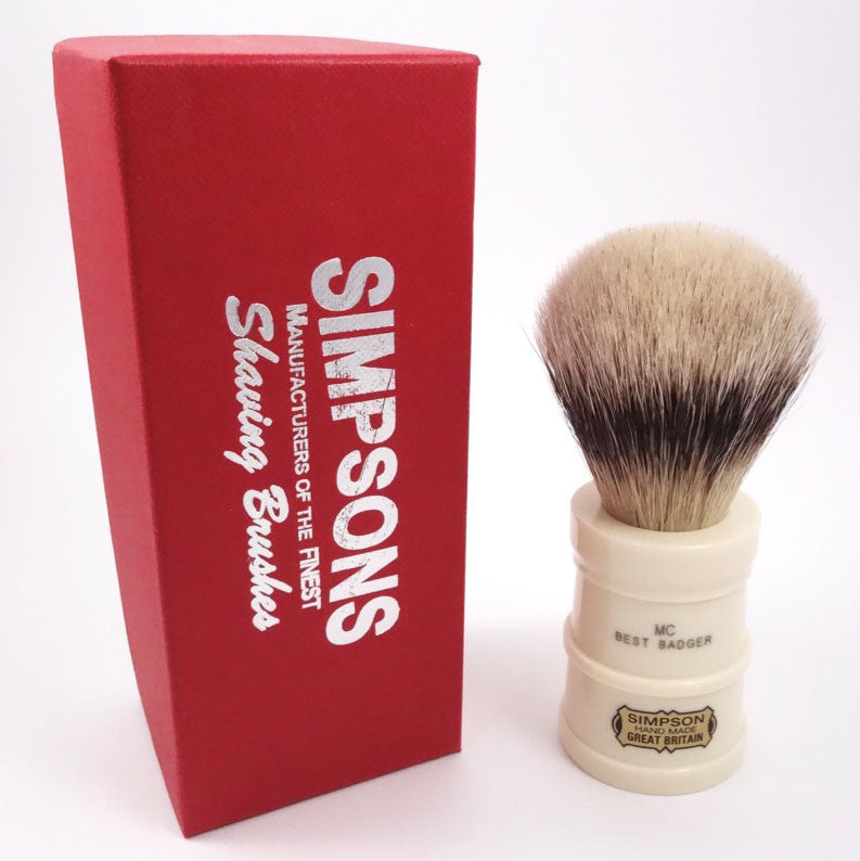 Simpsons Milk Churn Best Badger Shaving Brush