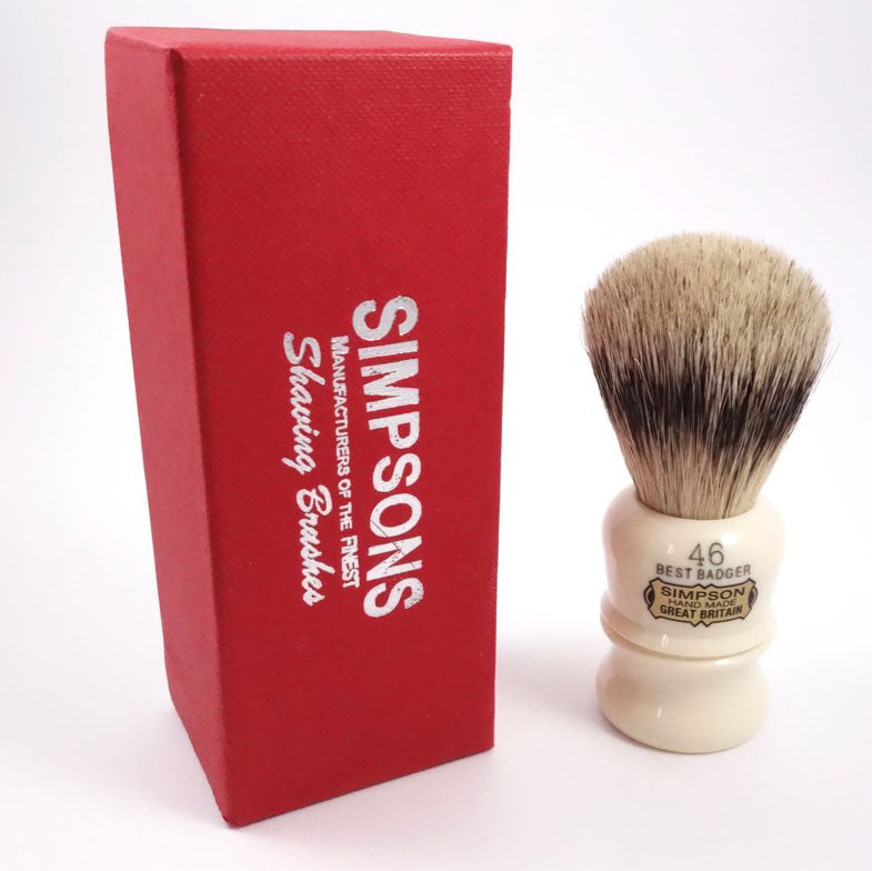 Simpsons Berkeley 46 Best Badger Shaving Brush