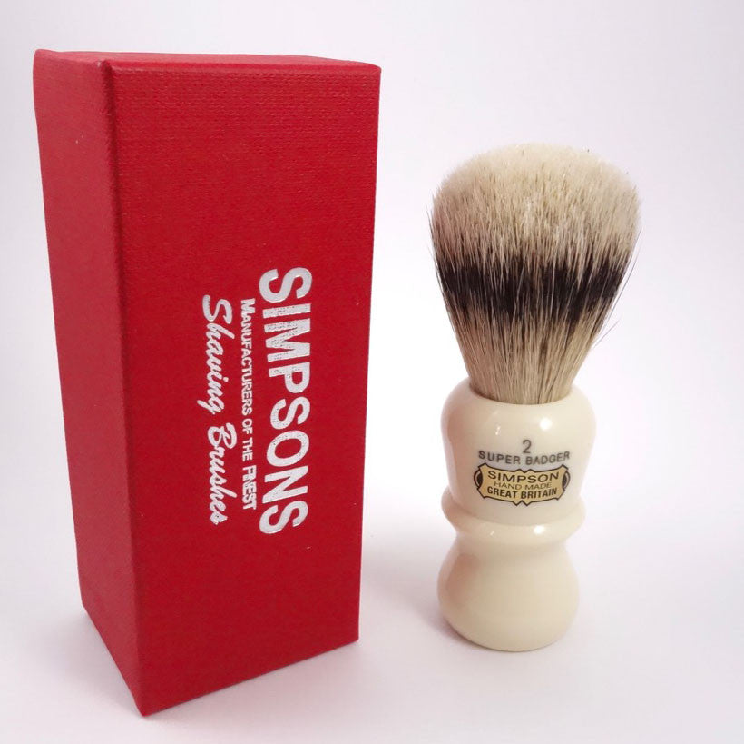 Simpsons Emperor E2 Super Badger Shaving Brush