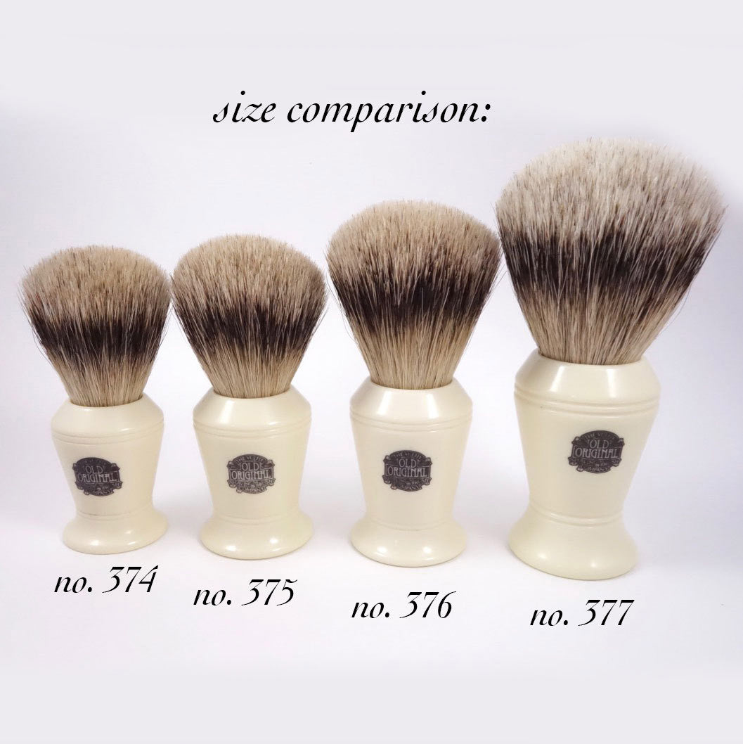 Vulfix No. 374 Lathe Turned Super Badger Shaving Brush