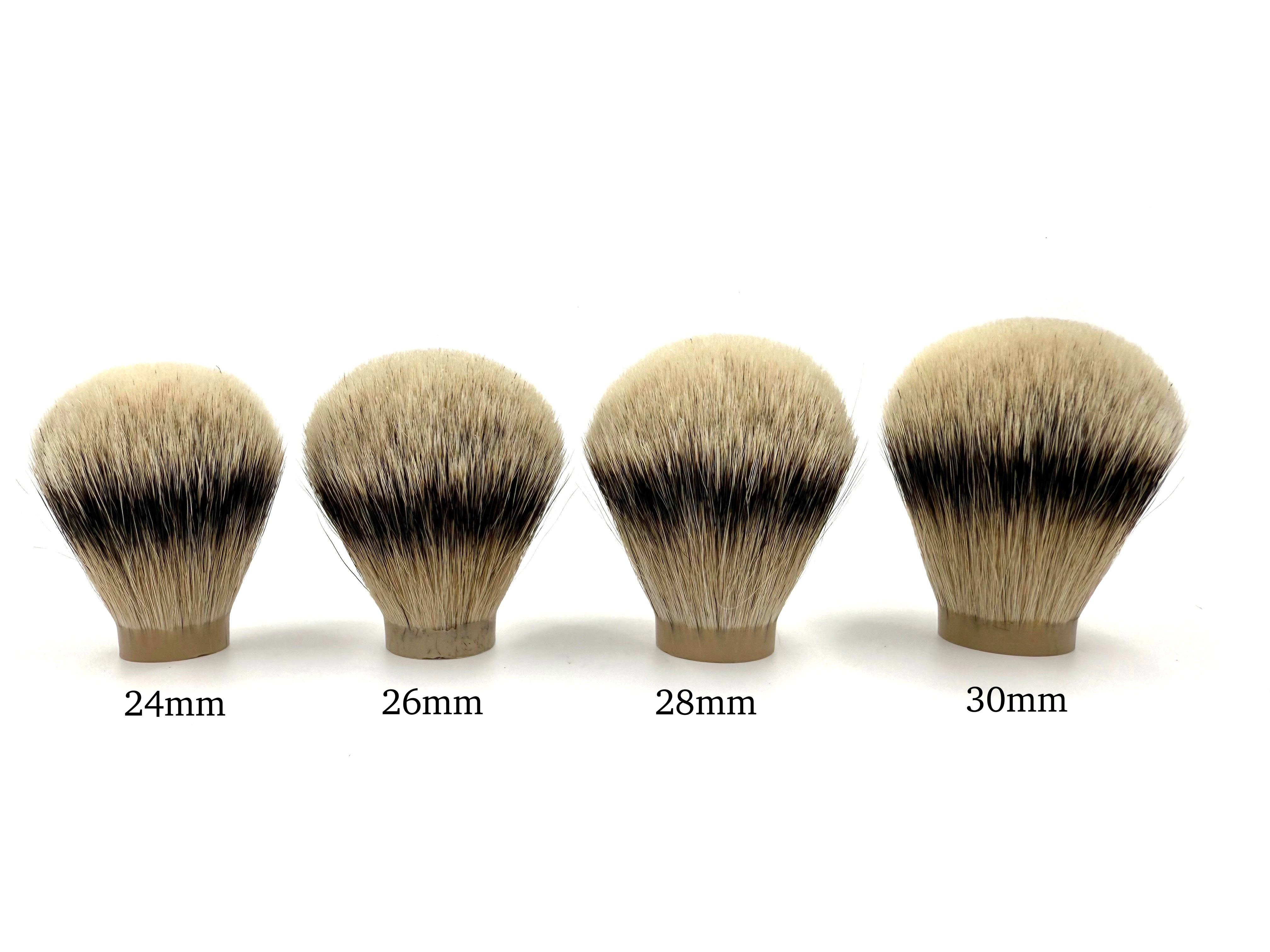 High Mountain Badger High Density Shaving Brush Knots - Bulb Shape