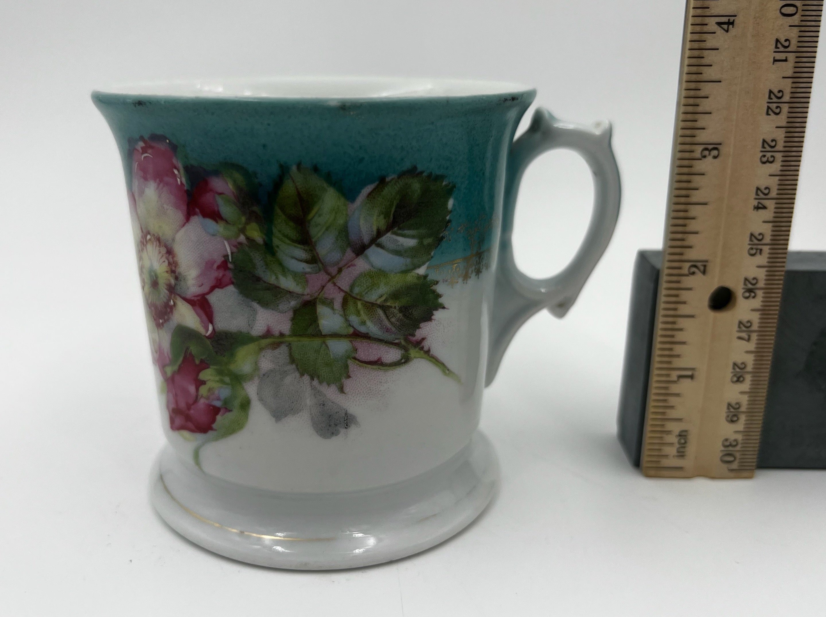 Antique Transferware Shaving Mug - Lovely and Good Condition