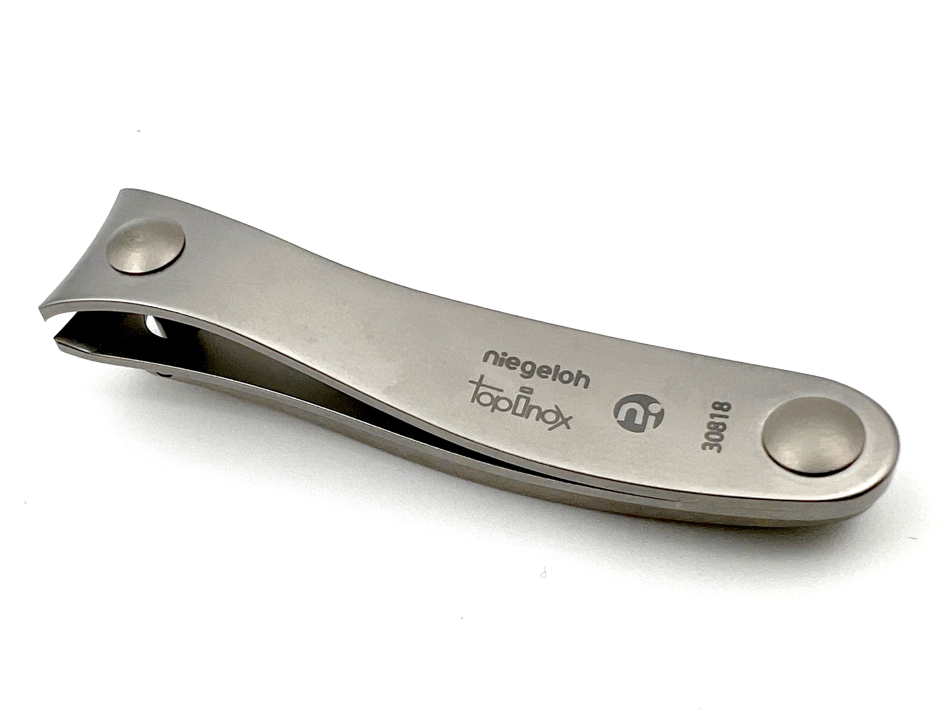 Niegeloh Stainless Steel TopInox Nail Clipper in Matte Finish