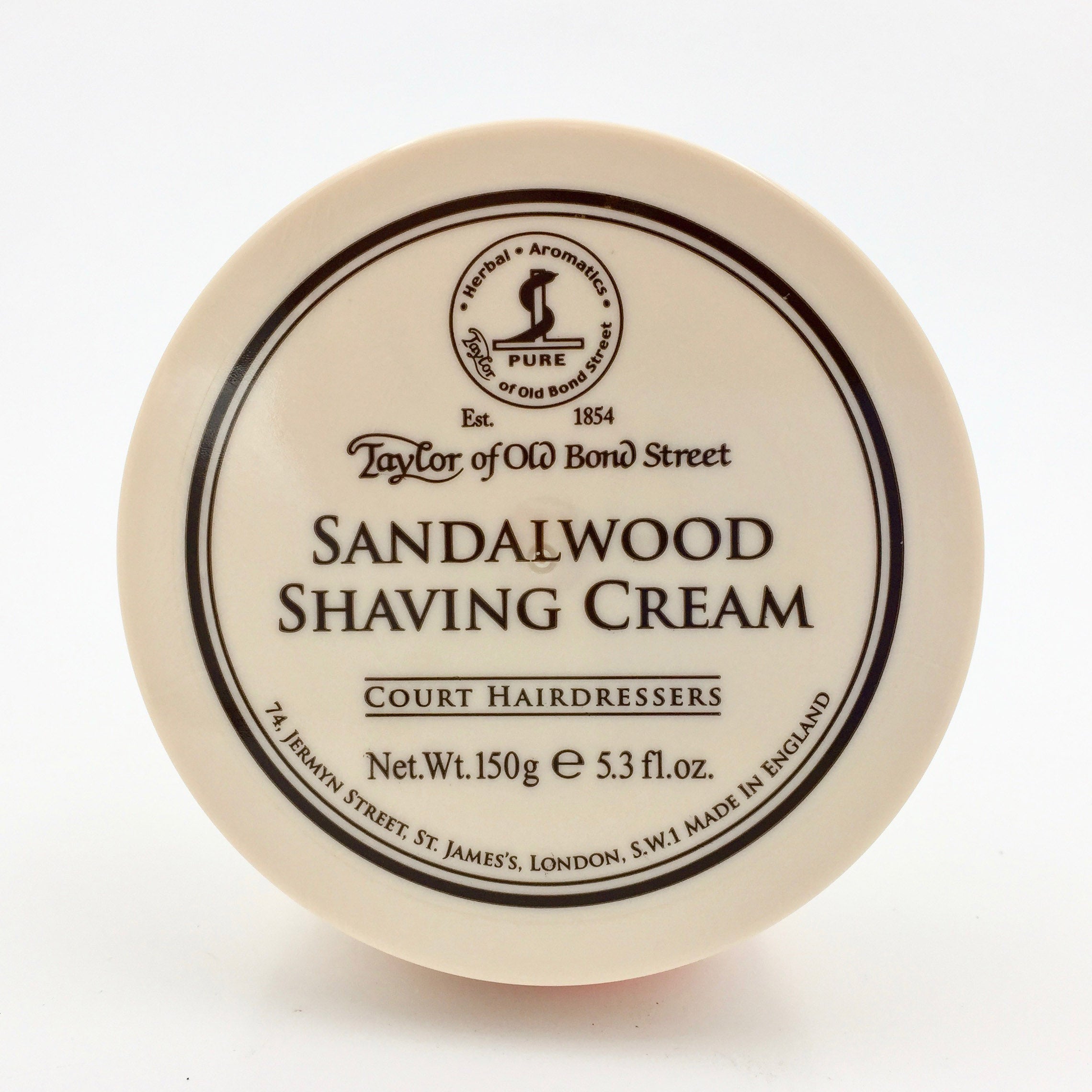 Taylor of Old Bond Street Sandalwood Shaving Cream 150g (5.3 oz)