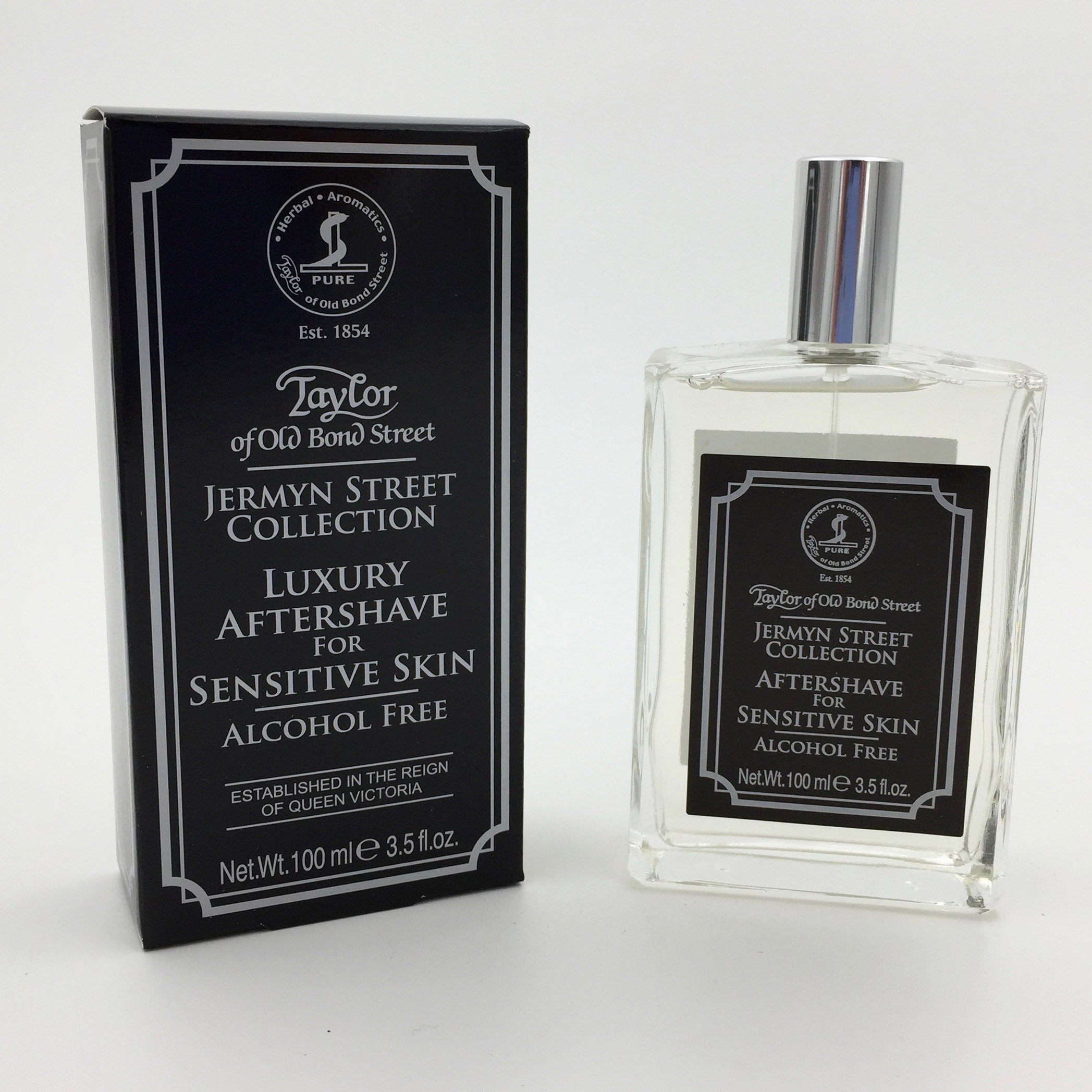 Taylor of Old Bond Street Jermyn Street Alcohol Free Aftershave Lotion for Sensitive Skin- 100ml (3.3 fl. oz)