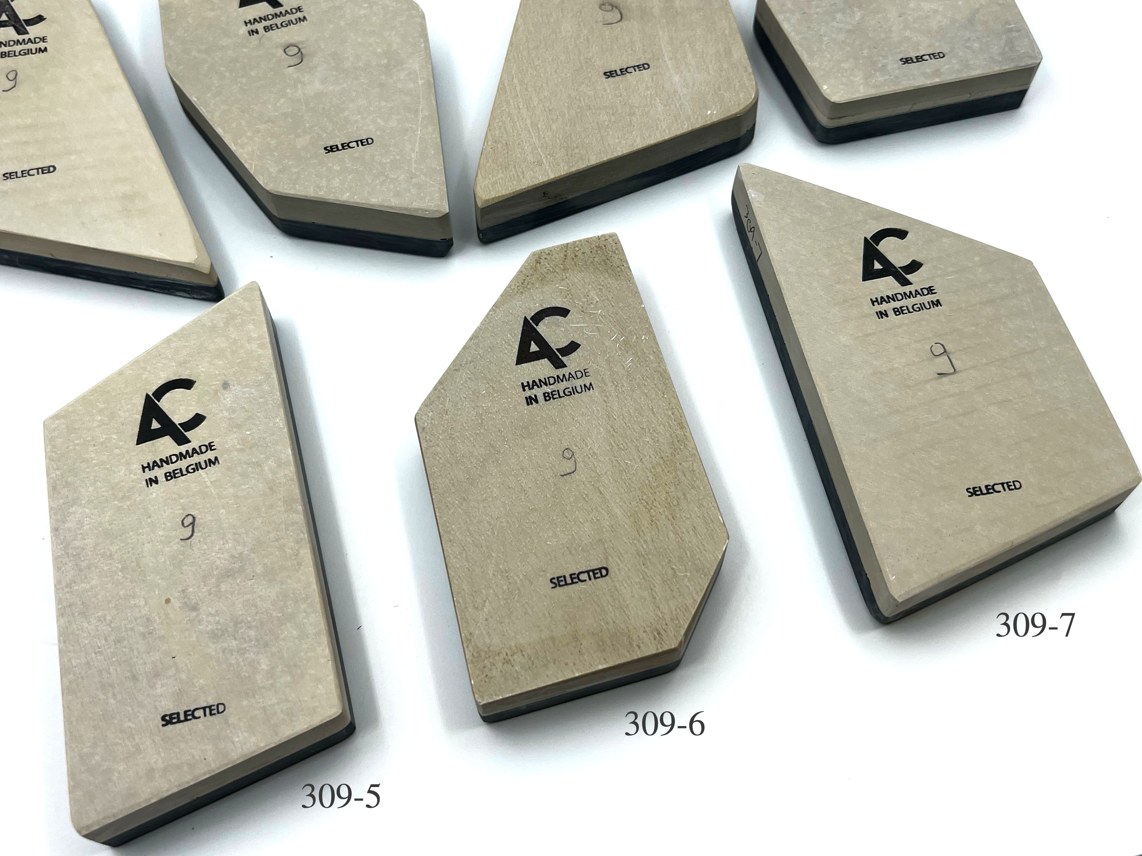 Belgian Coticule - Bout 9 Select Grade Sharpening Stone with Slurry Stone - CHOOSE YOUR STONE