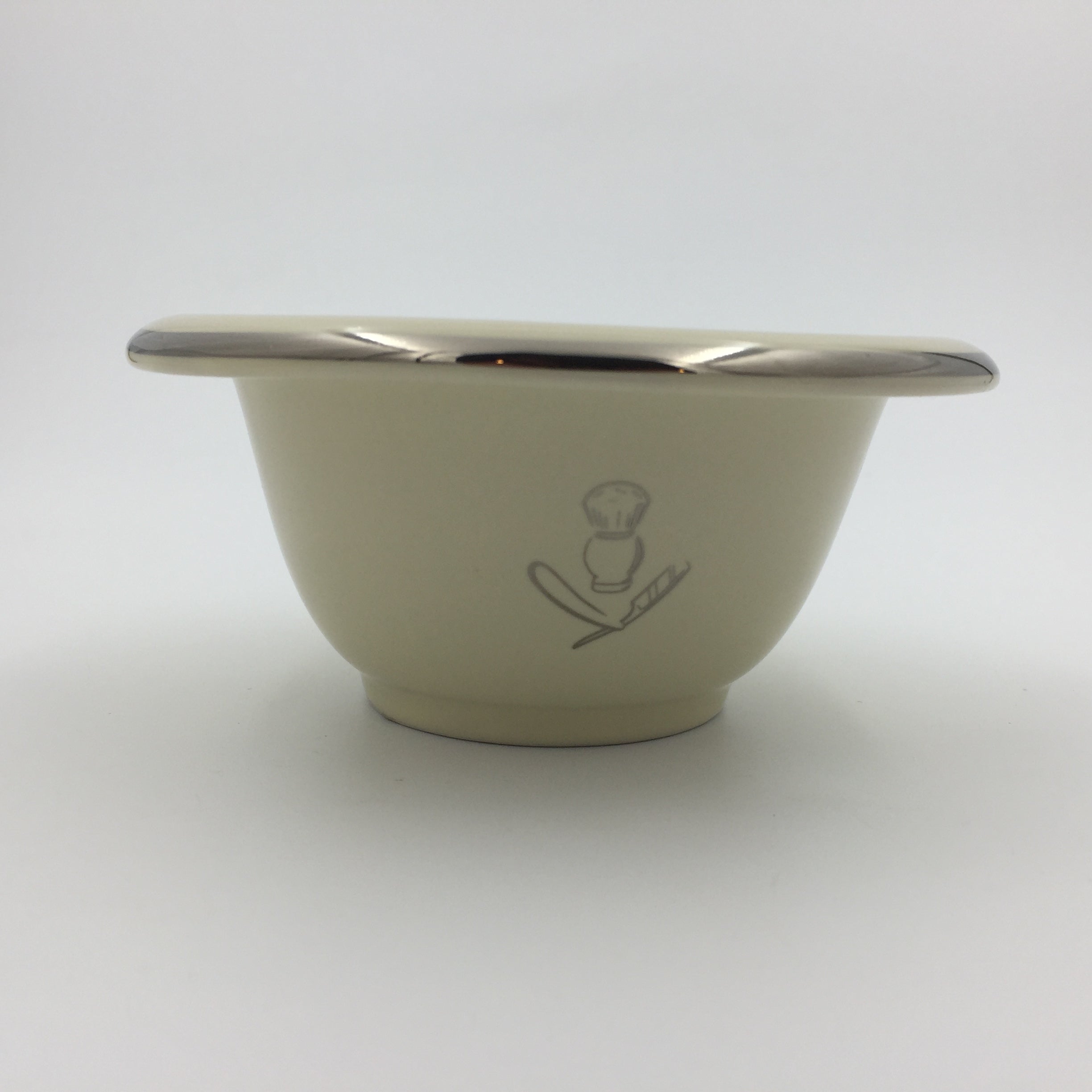 Classic Ceramic Shaving Bowl - Cream