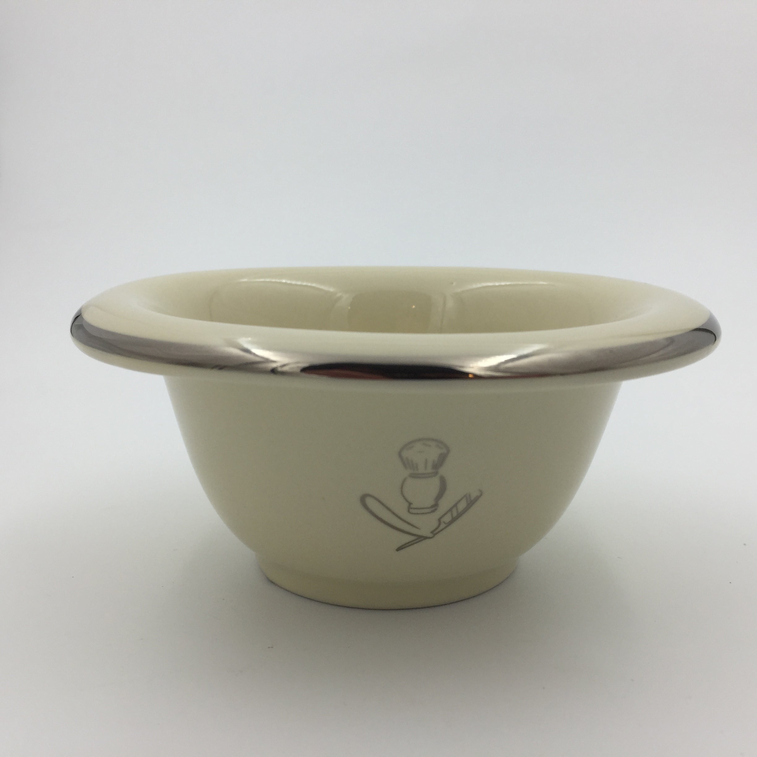 Classic Ceramic Shaving Bowl - Cream