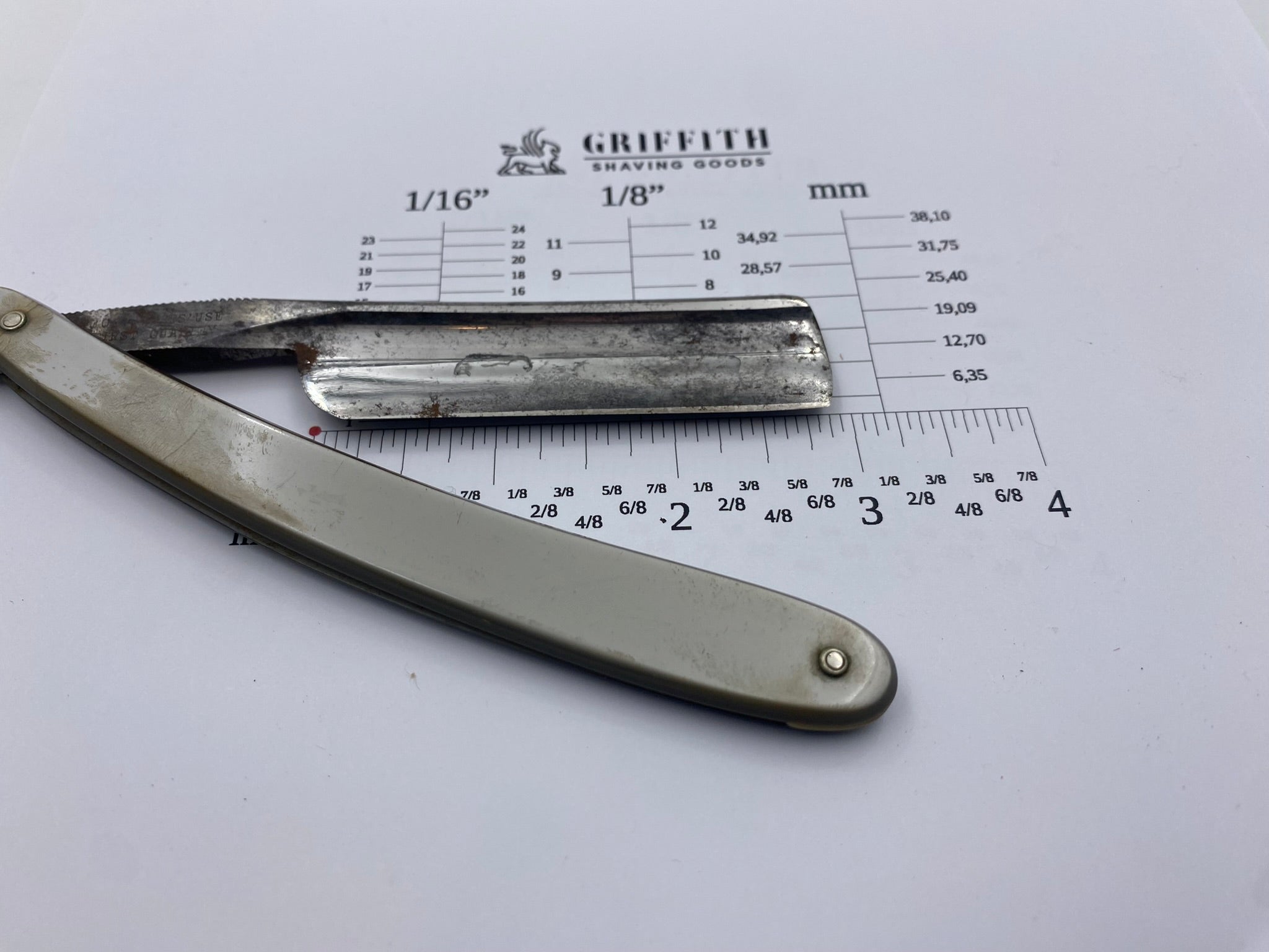 Vintage "Doctor" Japanese Straight Razor for Restoration