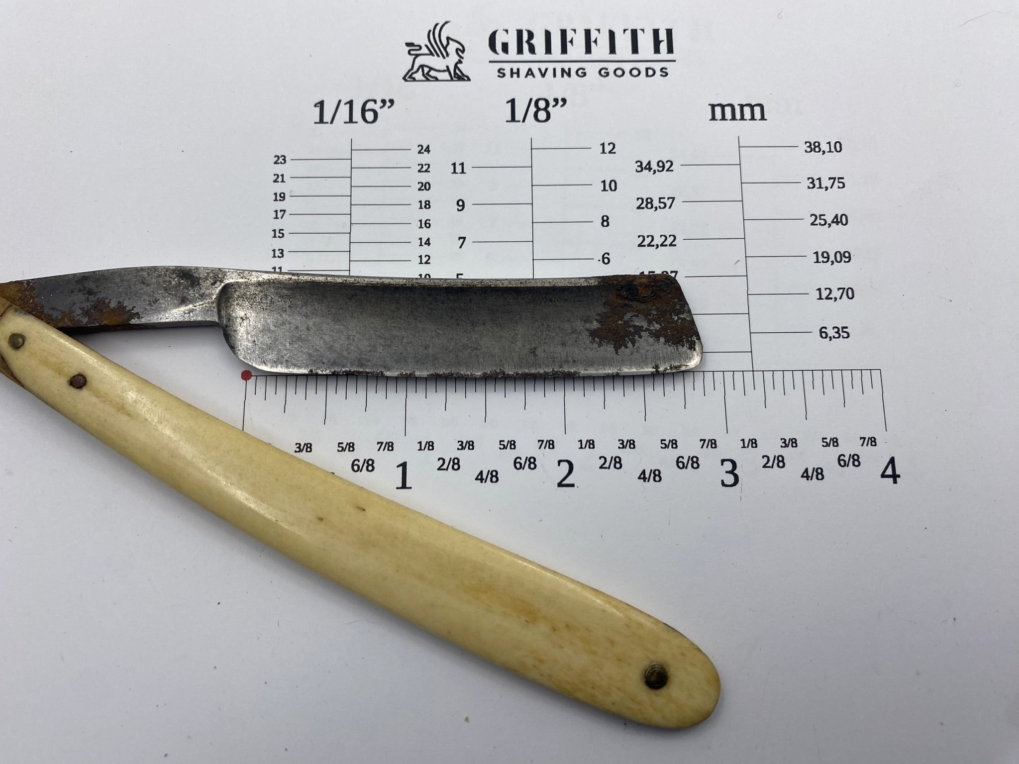 Vintage Peters Brothers Sheffield Straight Razor for Restoration