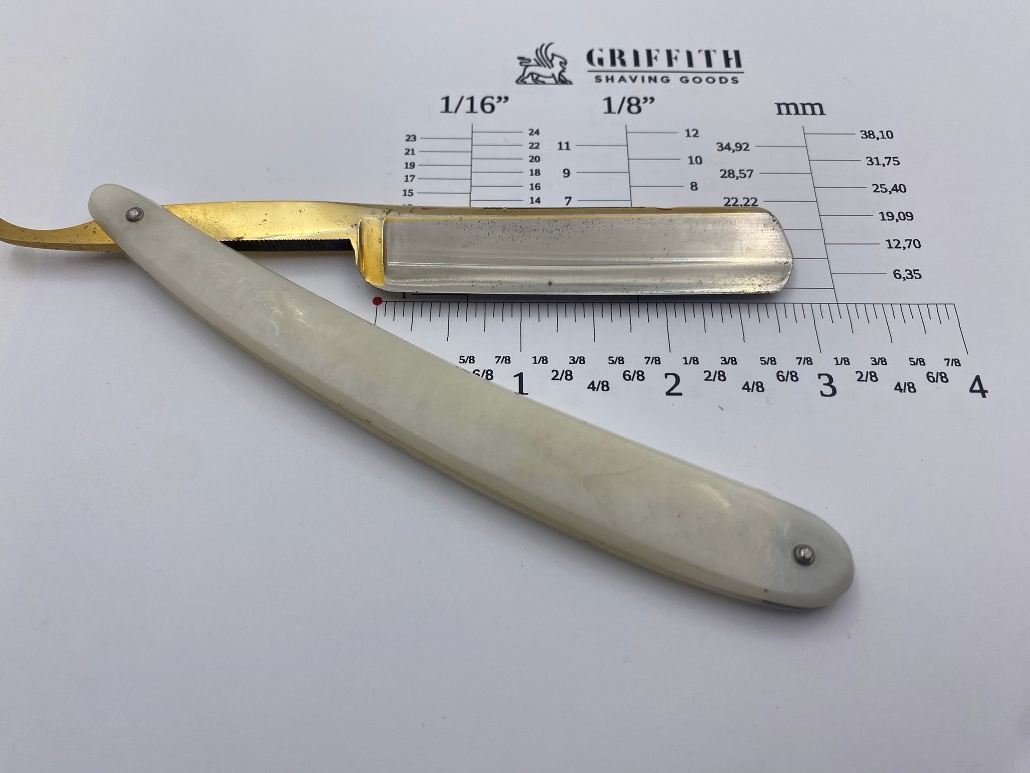 Vintage Solingen Prima German Straight Razor for Restoration