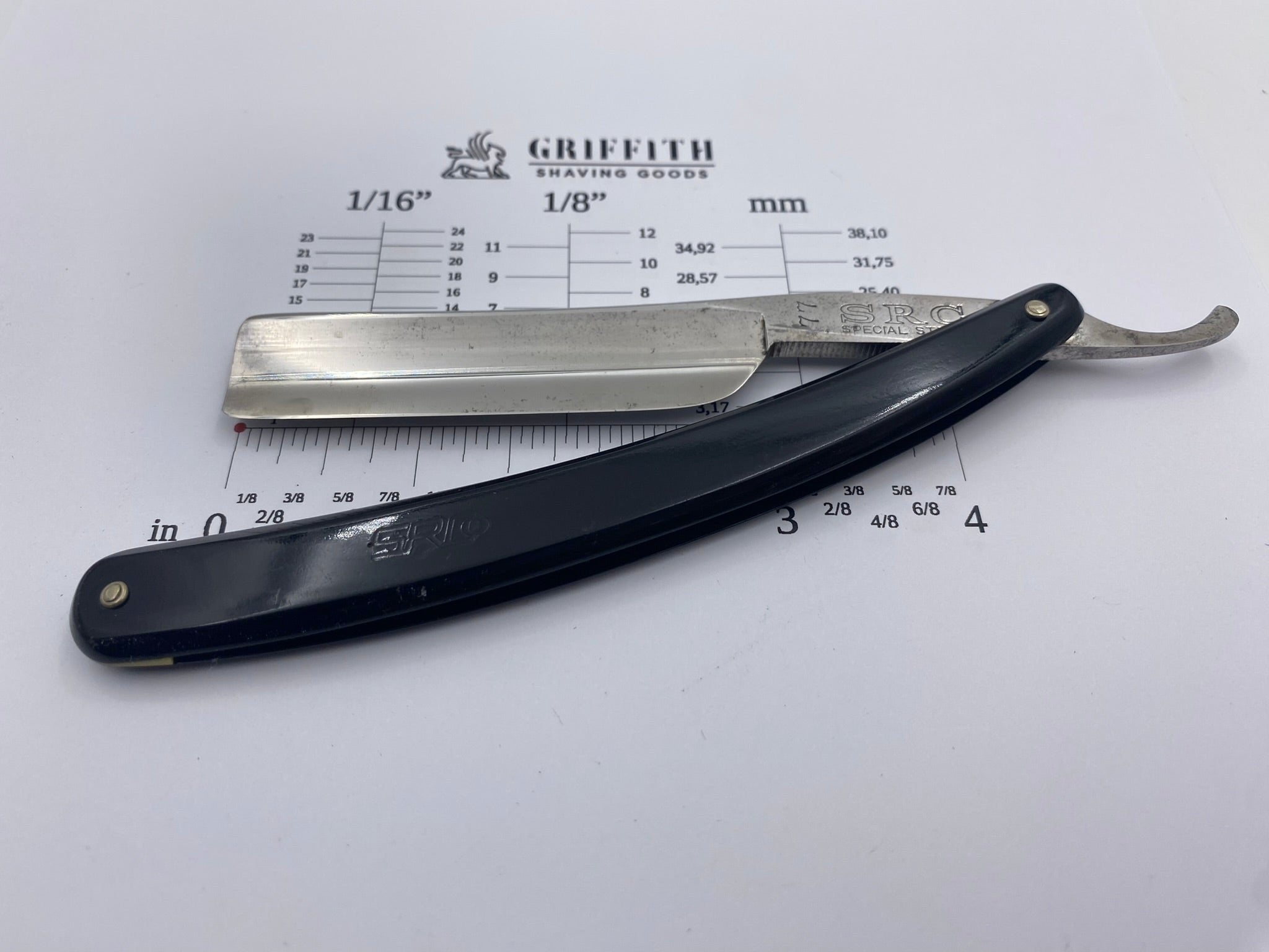 Vintage SRC For Barbers Japanese Straight Razor for Restoration