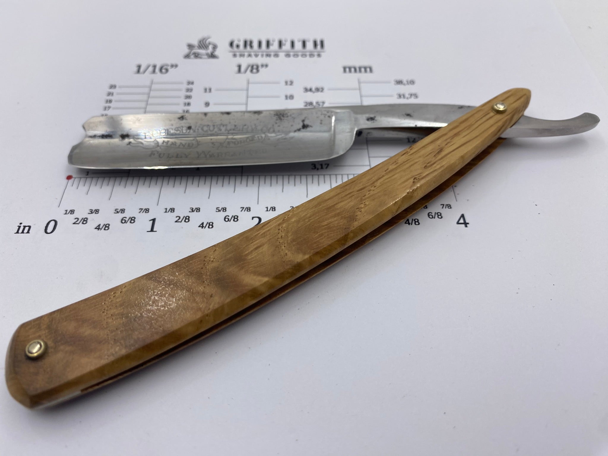 Vintage Robeson American Straight Razor for Restoration