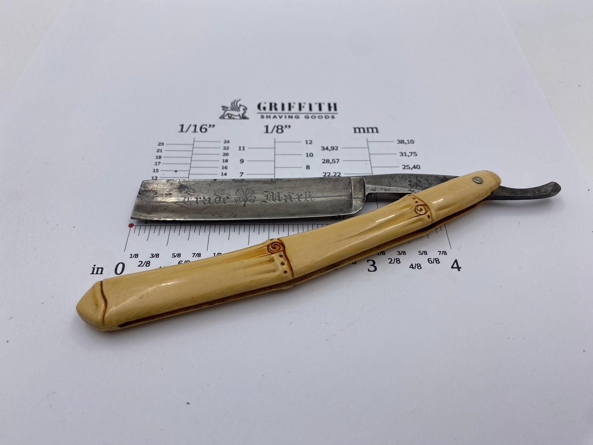 Vintage Morley & Son German Straight Razor for Restoration