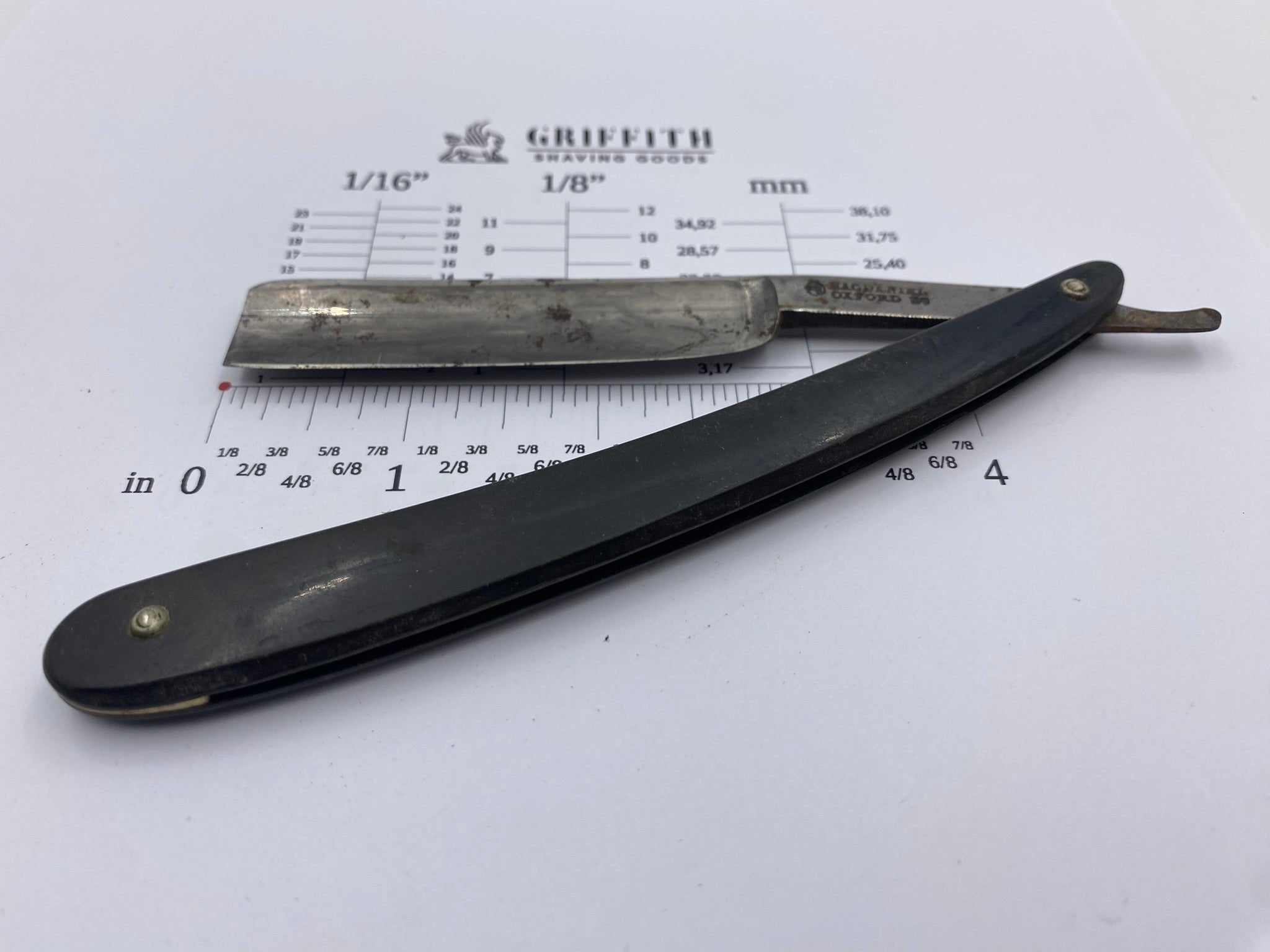 Vintage MacDaniel Oxford Straight Razor for Restoration