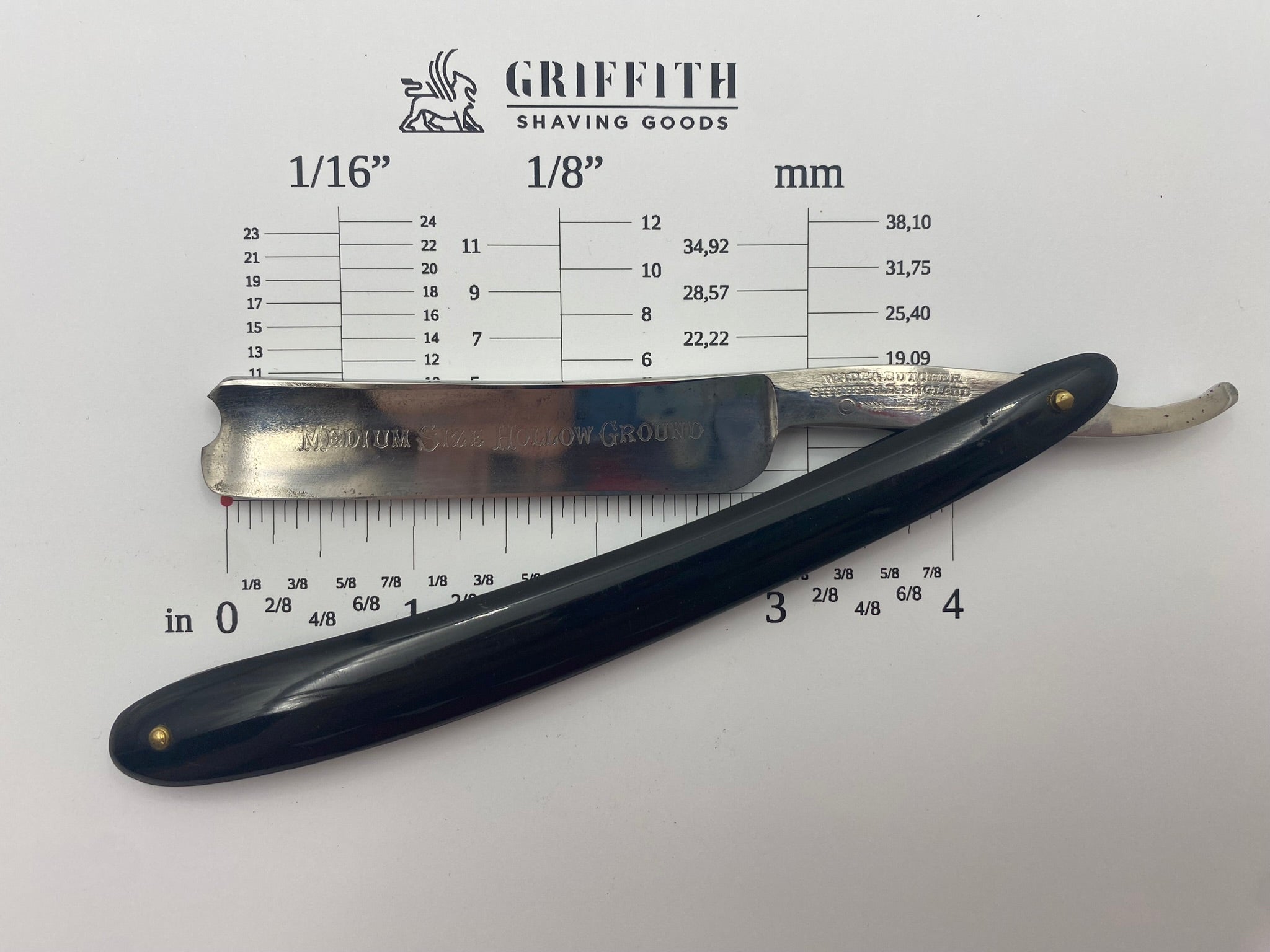 Vintage Wade & Butcher English Straight Razor for Restoration