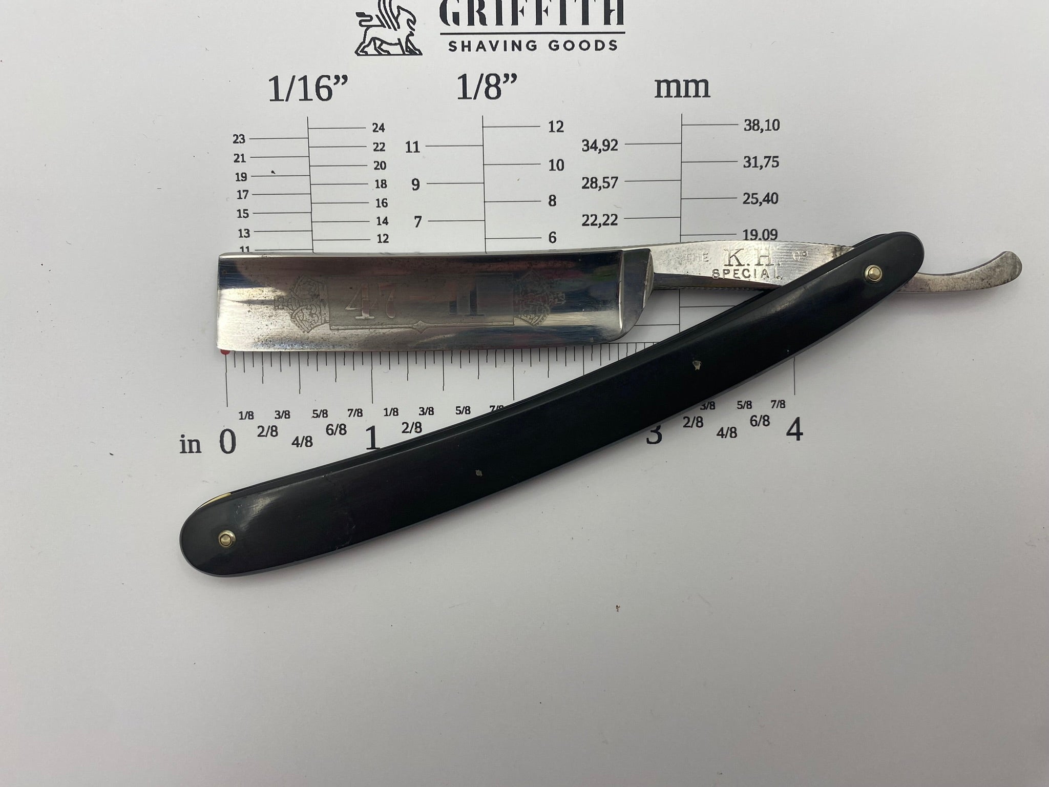 Vintage K.H. Special German? Straight Razor for Restoration