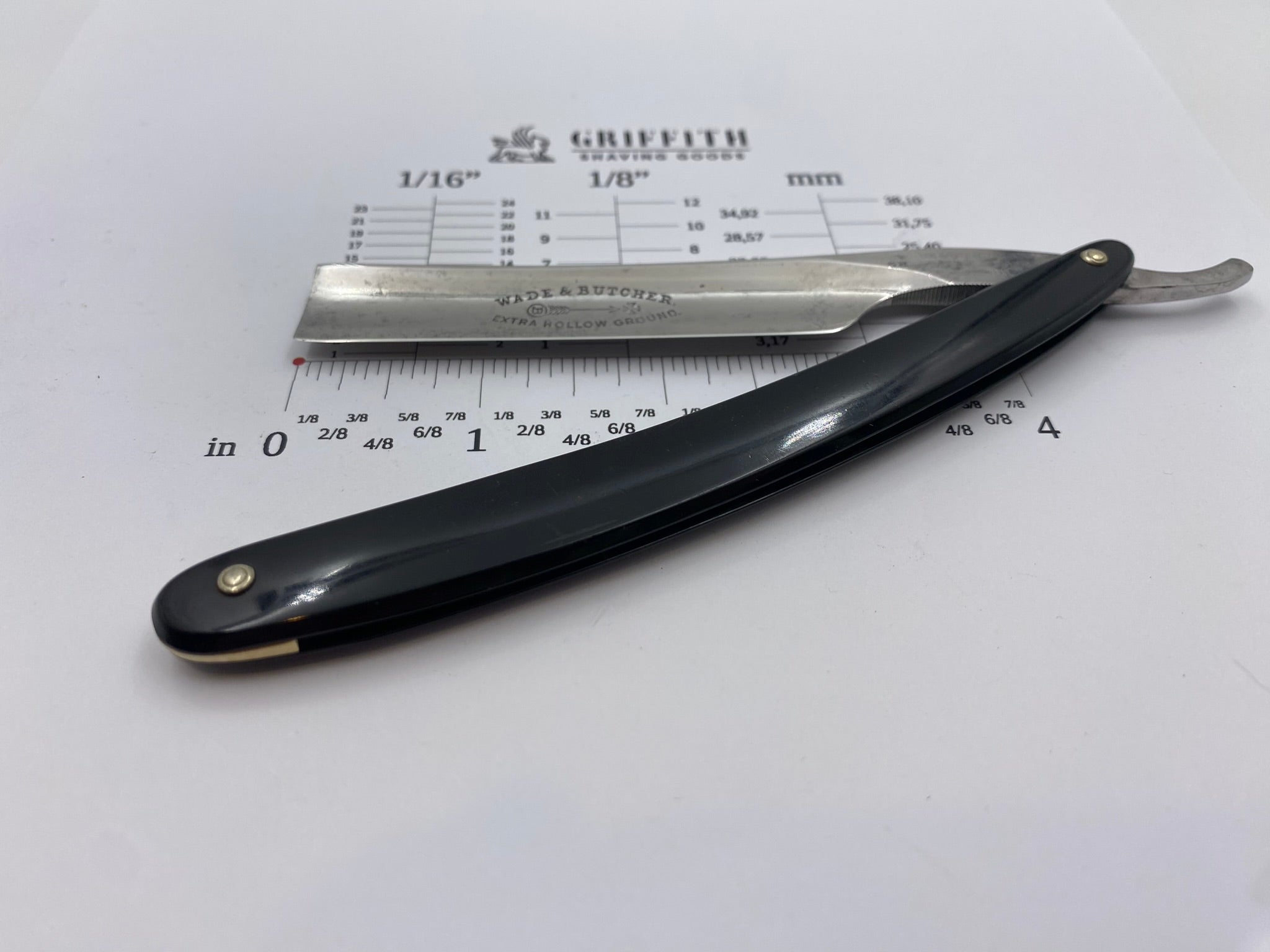 Vintage Wade & Butcher English Straight Razor for Restoration