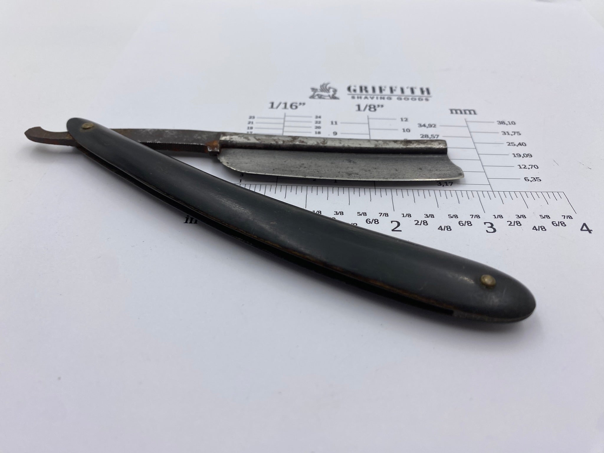 Vintage George Wostenholm & Sons Straight Razor for Restoration