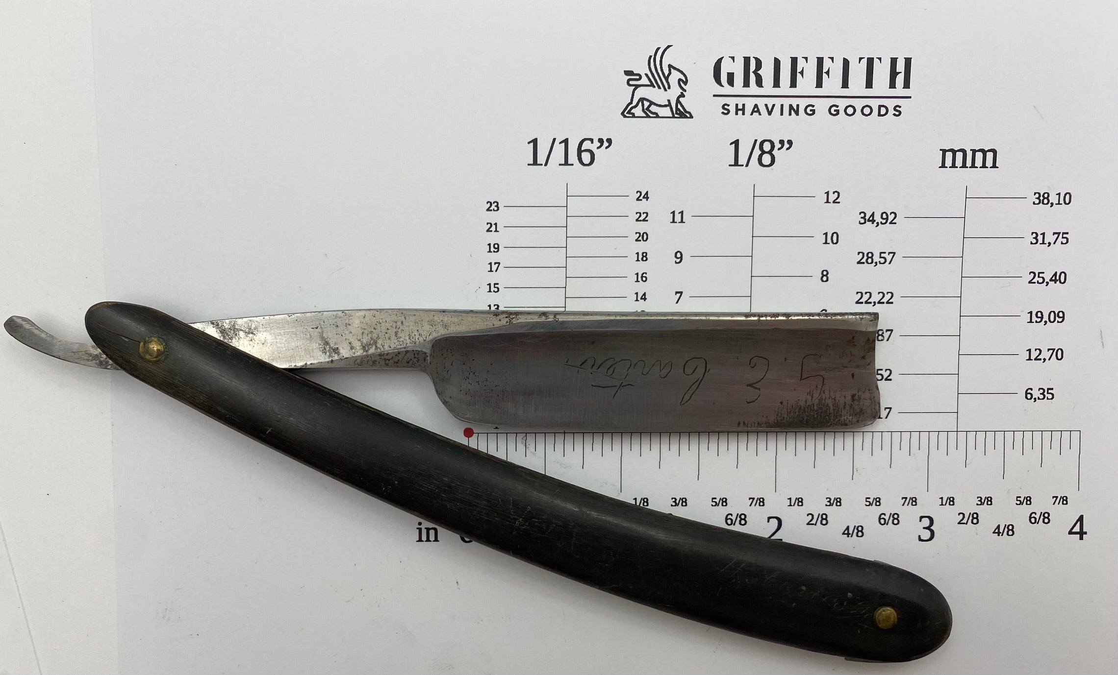 Vintage George Wostenholm & Sons Straight Razor for Restoration