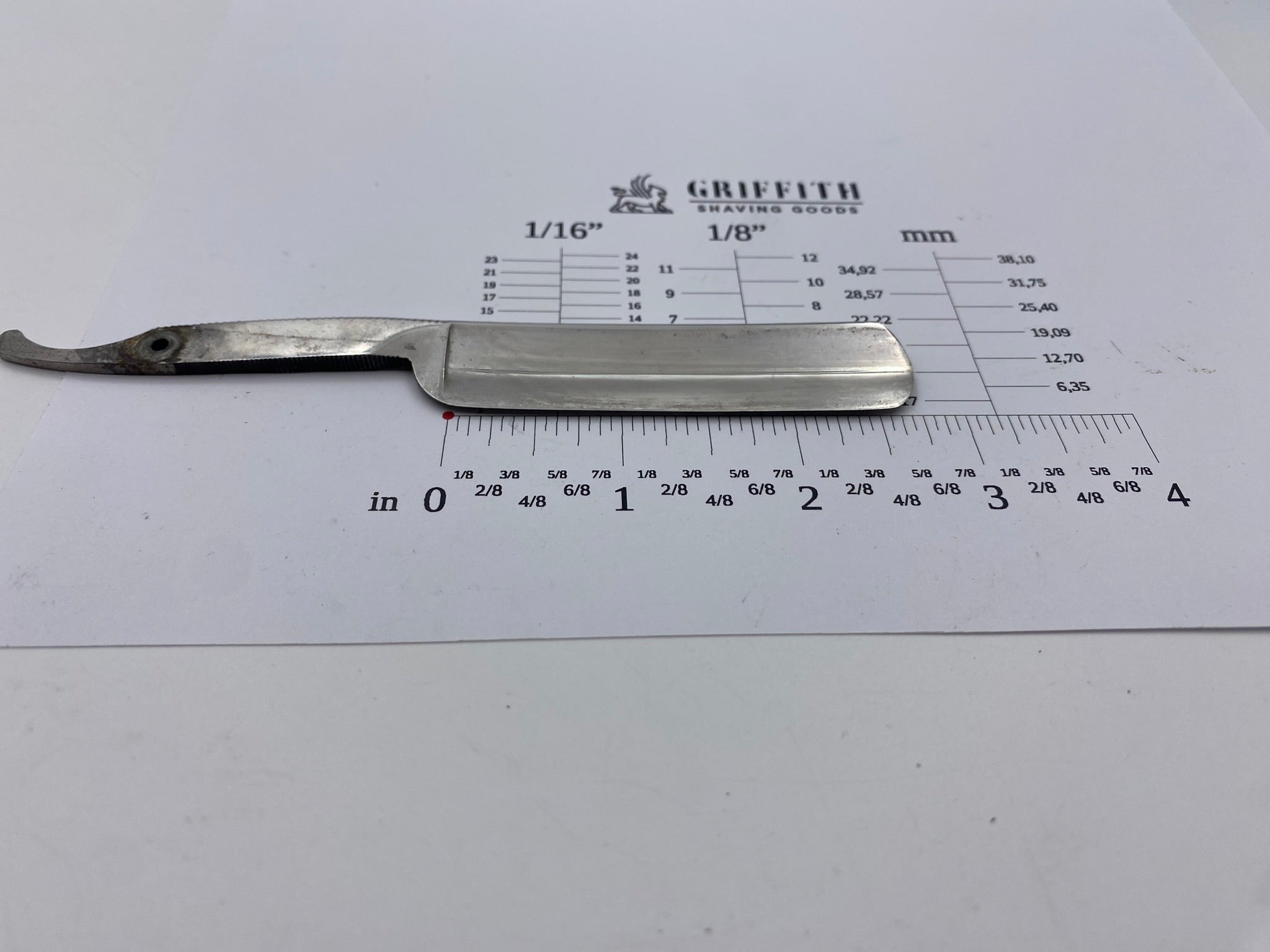 Vintage Schafer German Straight Razor for Restoration