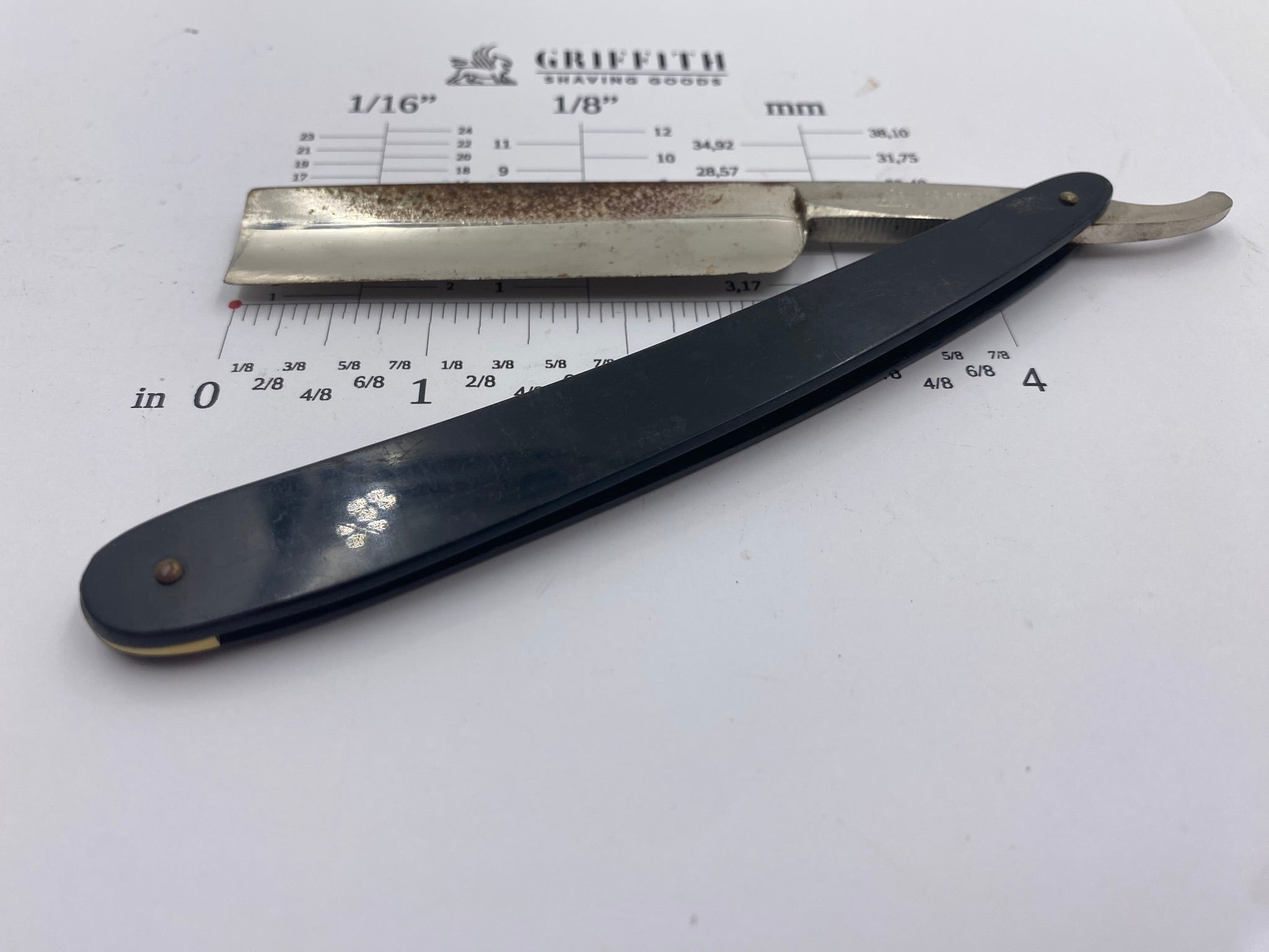 Vintage Geneva Cutlery Co. Straight Razor for Restoration