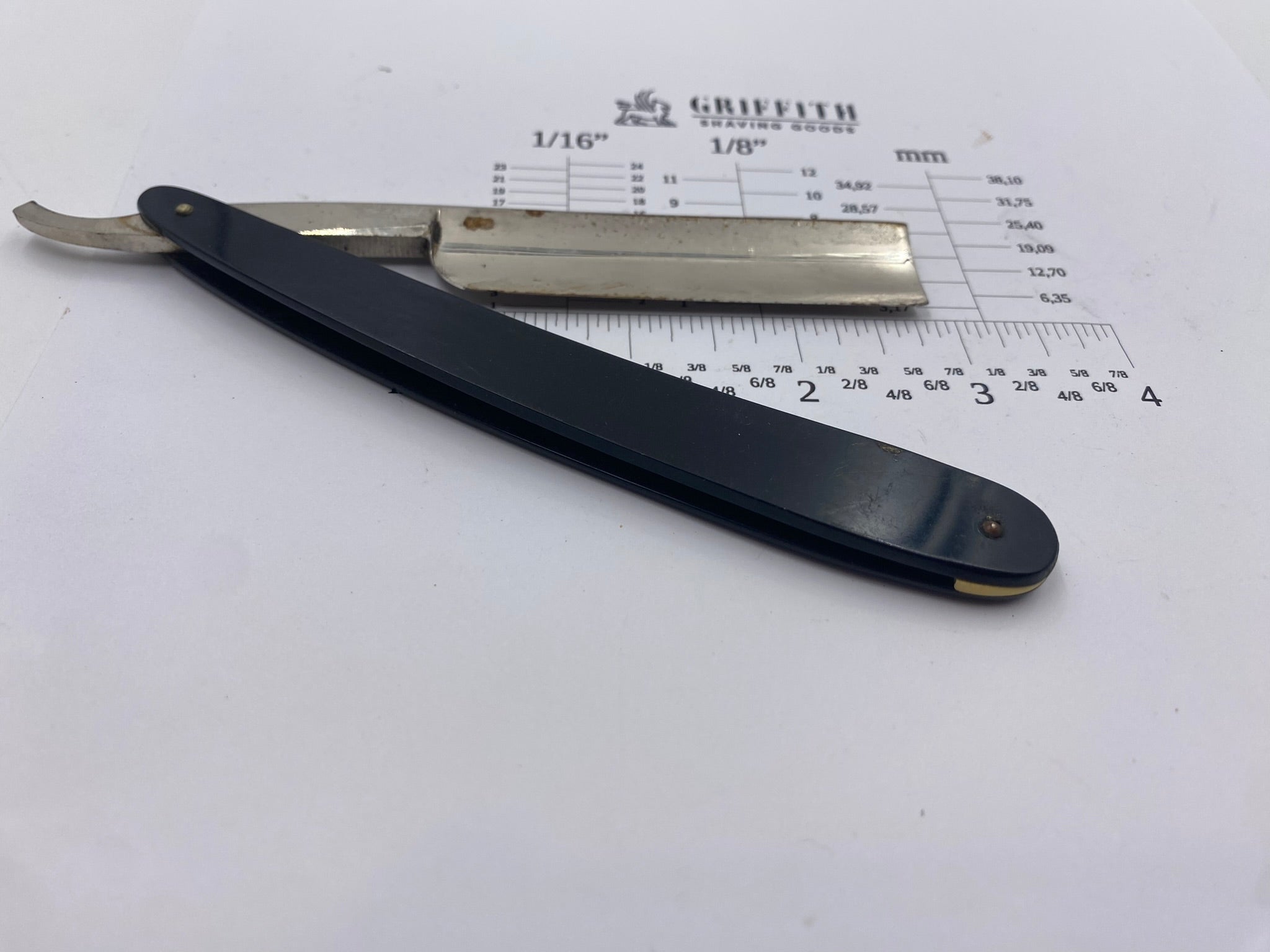 Vintage Geneva Cutlery Co. Straight Razor for Restoration