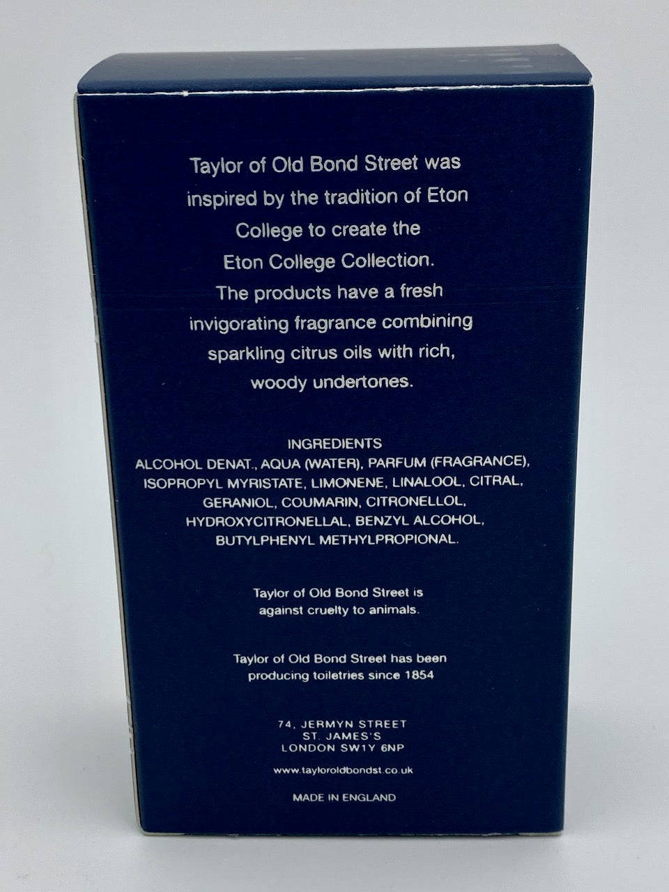 Taylor of Old Bond Street Eton College Aftershave Splash- 100ml (3.3 fl. oz)